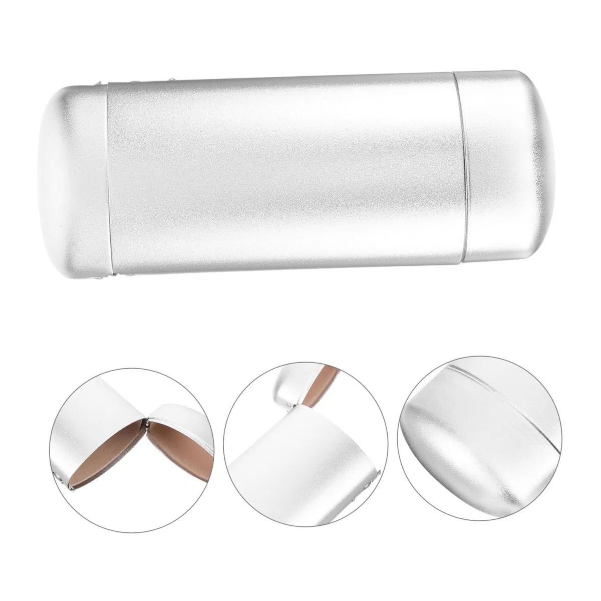 Beaupretty Estuche Gafas de Aluminio Protección y Anteojos y Almacenamiento de Gafas Rígidas