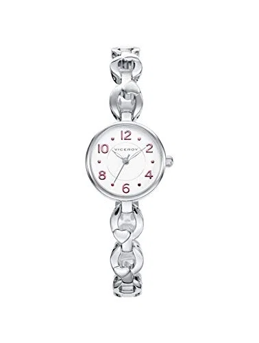 Viceroy Reloj de Pulsera analógico para niña, Cuarzo, Acero Inoxidable 40946-05