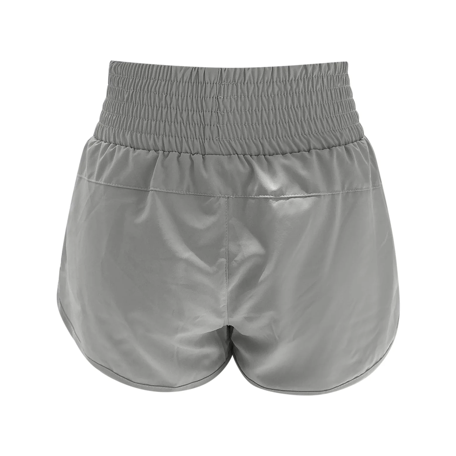 WWricotta Pantalones Cortos Yoga Cintura Alta Anchura con Forro Incorporado Transpirables Secado Rápido para Entrenamiento Gimnasio Usar General Mujer Tejido Elástico Cómodos Funcionales Bolsillo