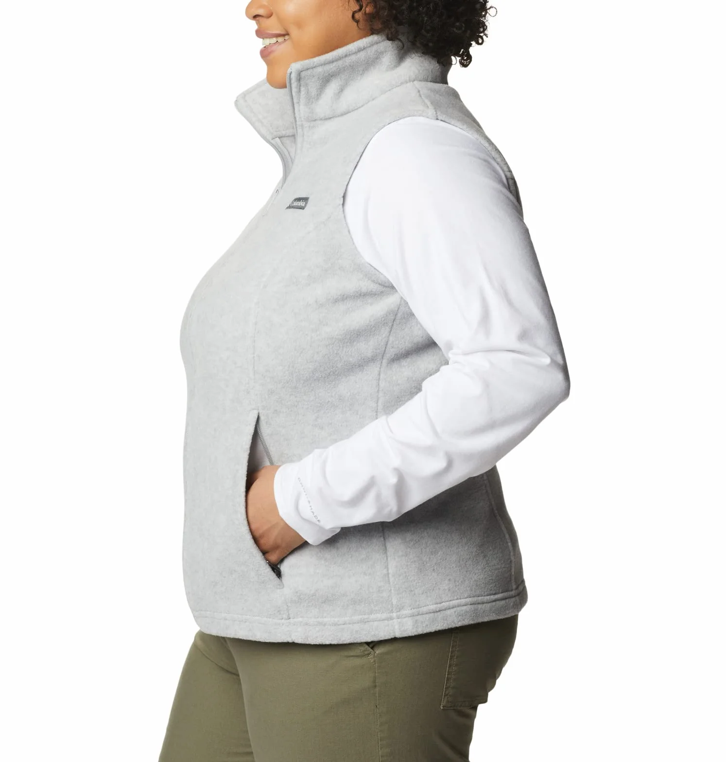 Columbia Benton Springs Vest Chaleco Polar Mujer