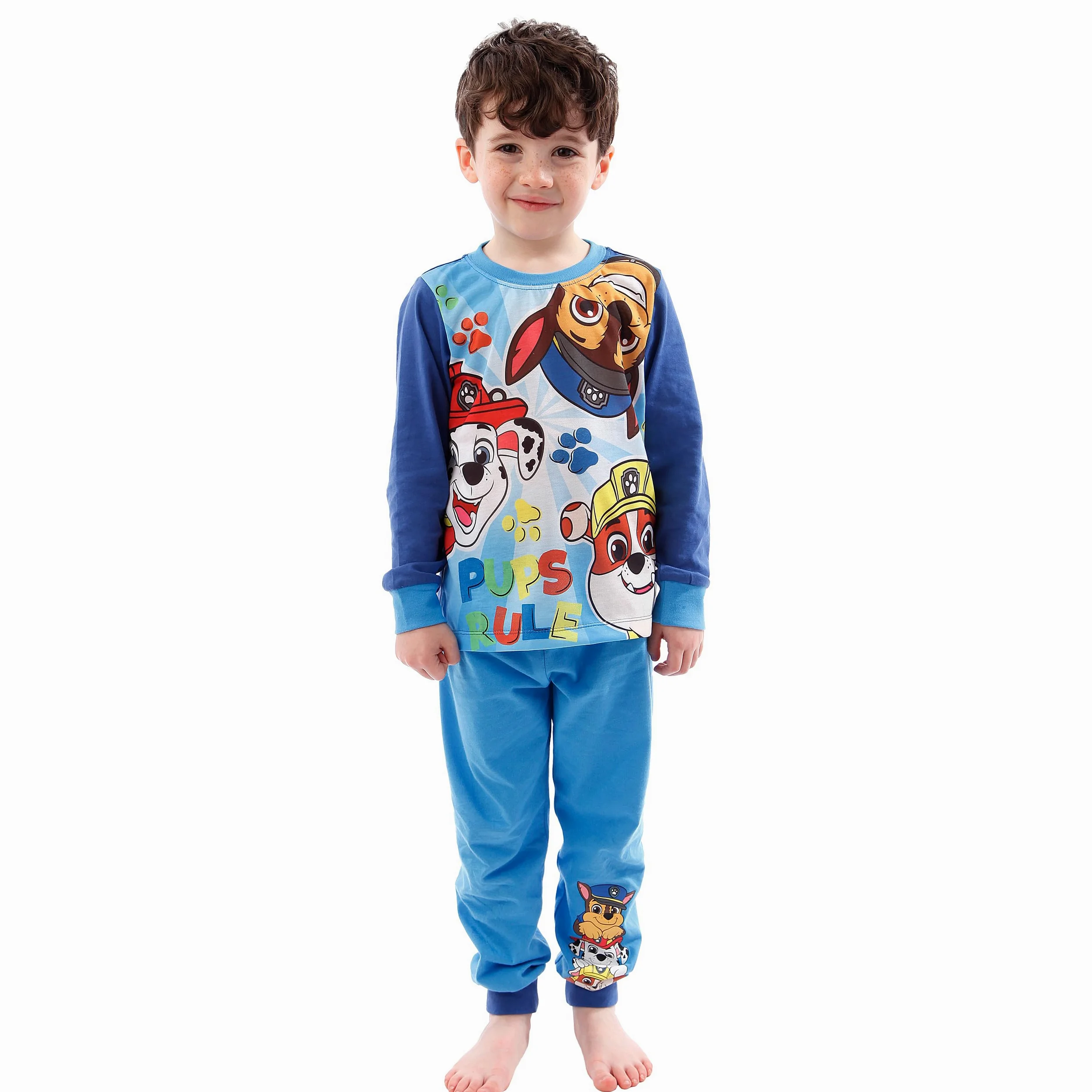 Paw Patrol Set De Bata Y Pijama Marshall, Rubble, Chase Pijama Y Batas De Niño | Pijamas Niño