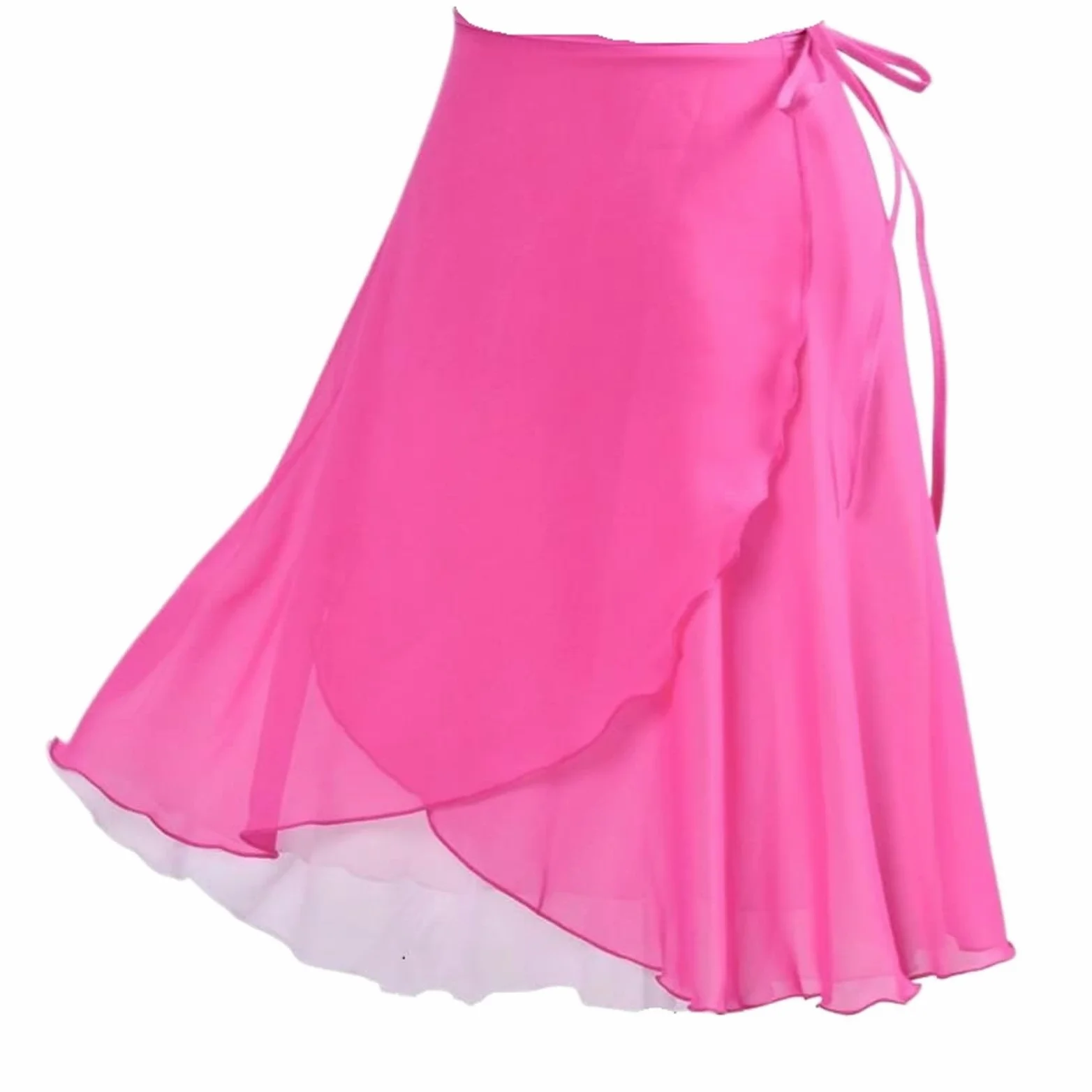 Falda larga de baile Ballet for mujer, falda for adultos, cubierta con estampado Floral, leotardo práctica, tutú bailarina Para Mujer