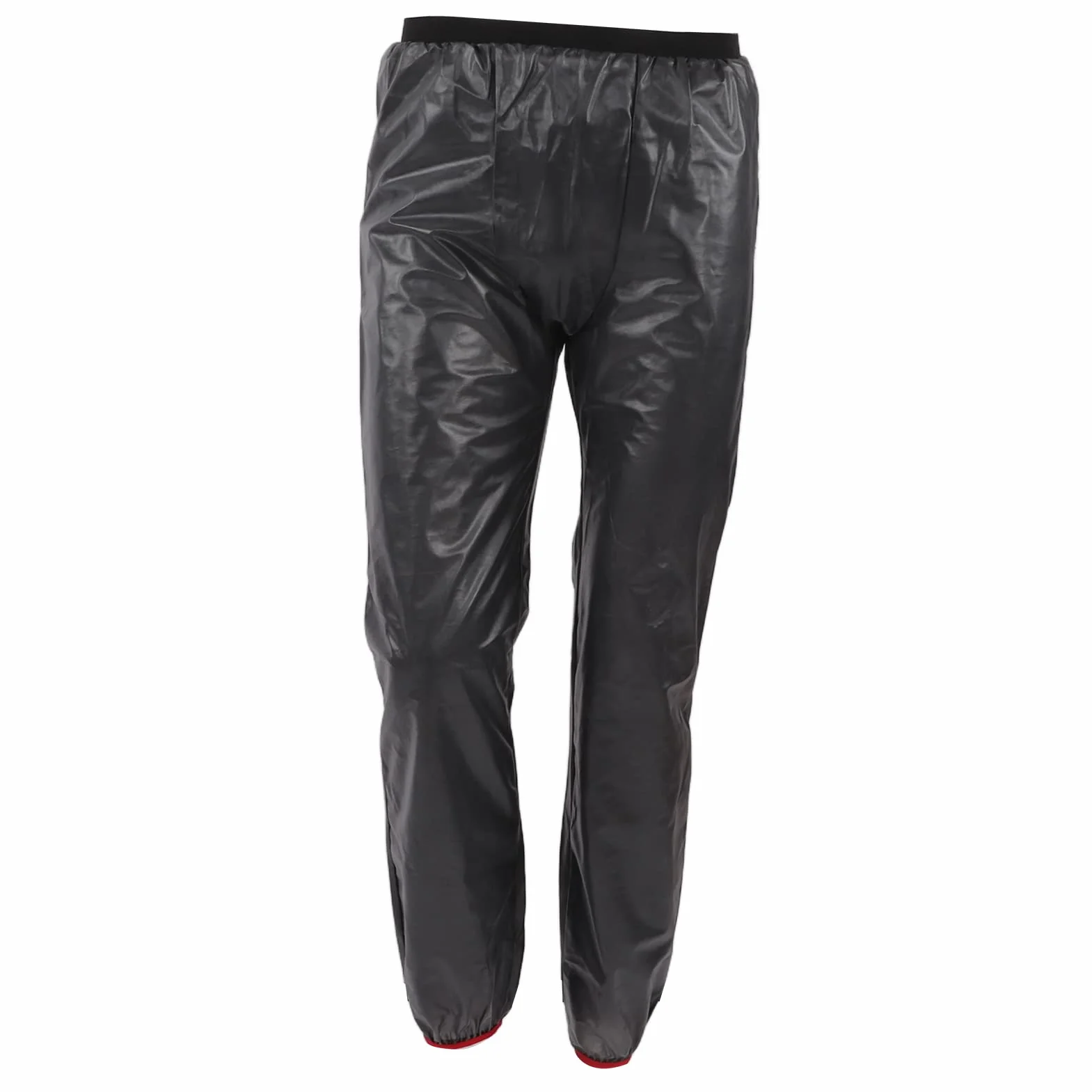 Pantalones de Lluvia Reflectantes Impermeables Gris Oscuro para Ciclismo