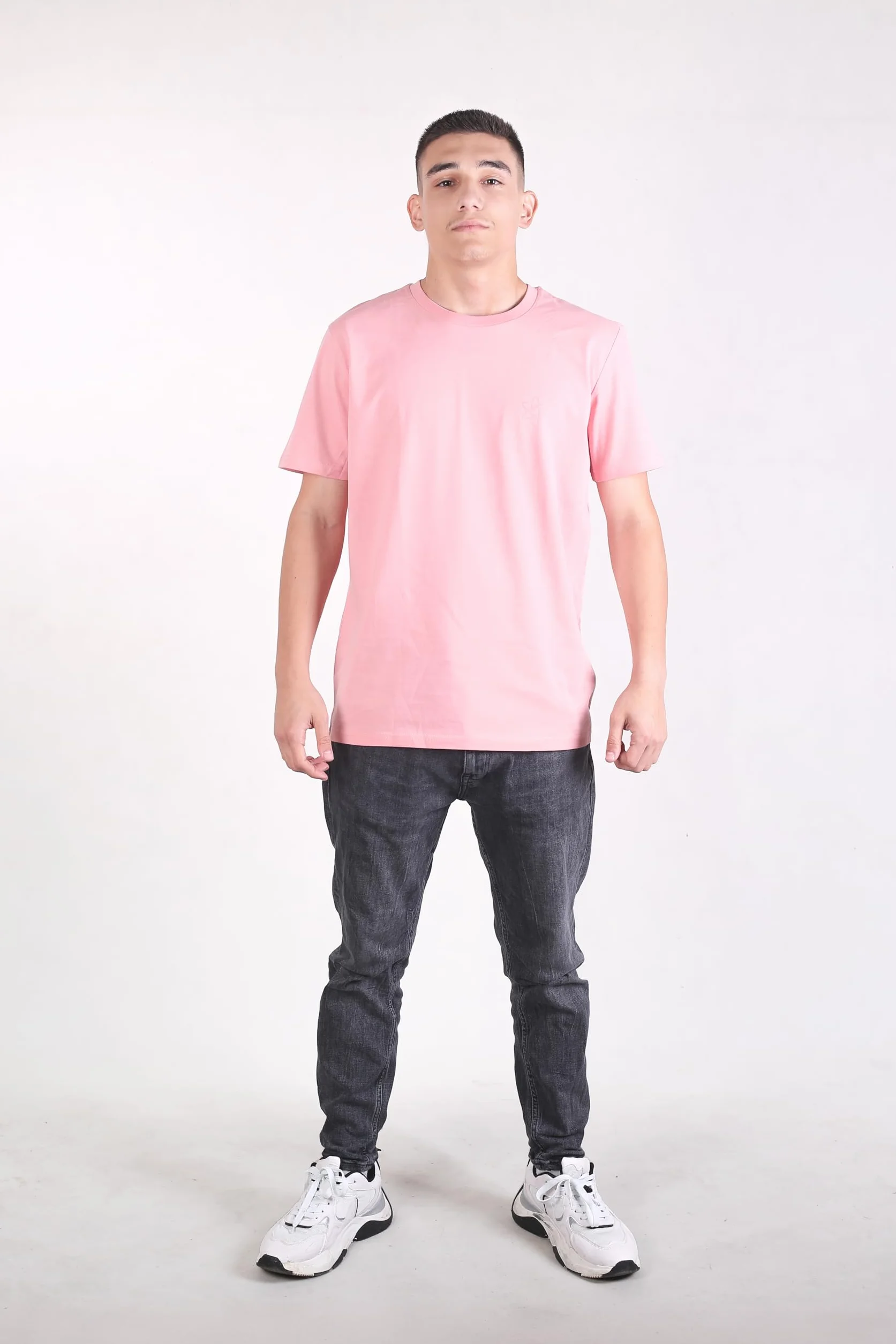 Organic Cotton Camiseta con Estampado Icon, melocotón, XXL