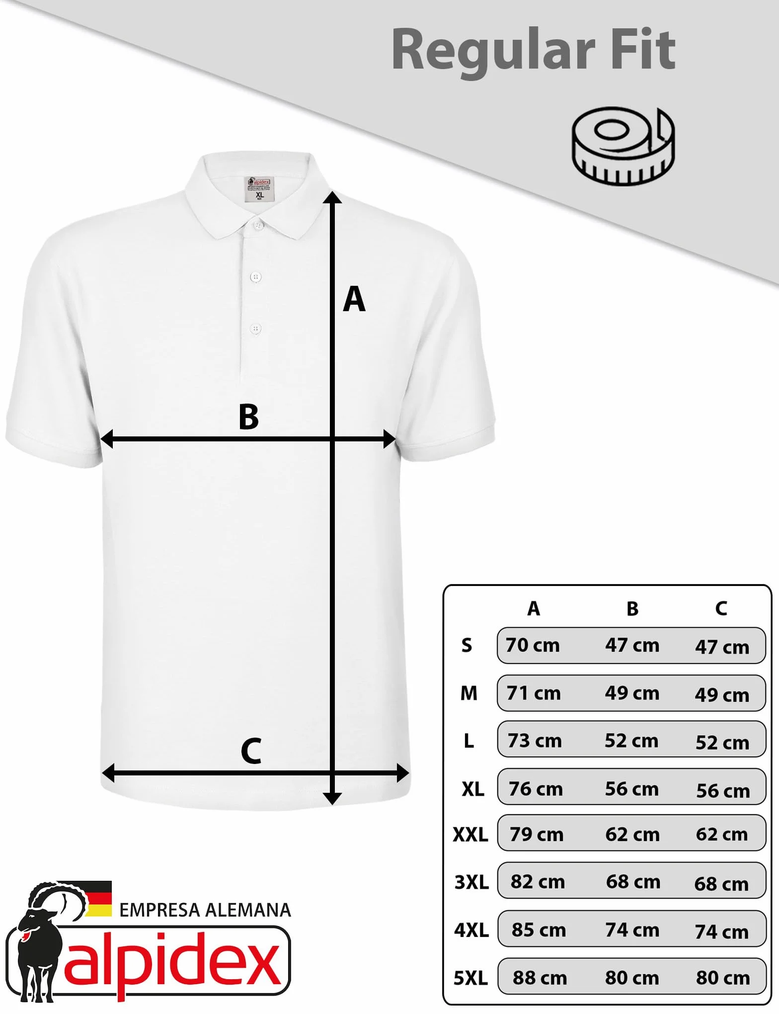 ALPIDEX Camiseta Polo Hombre Pack de 3 Manga Corta 100% Algodón Unicolor
