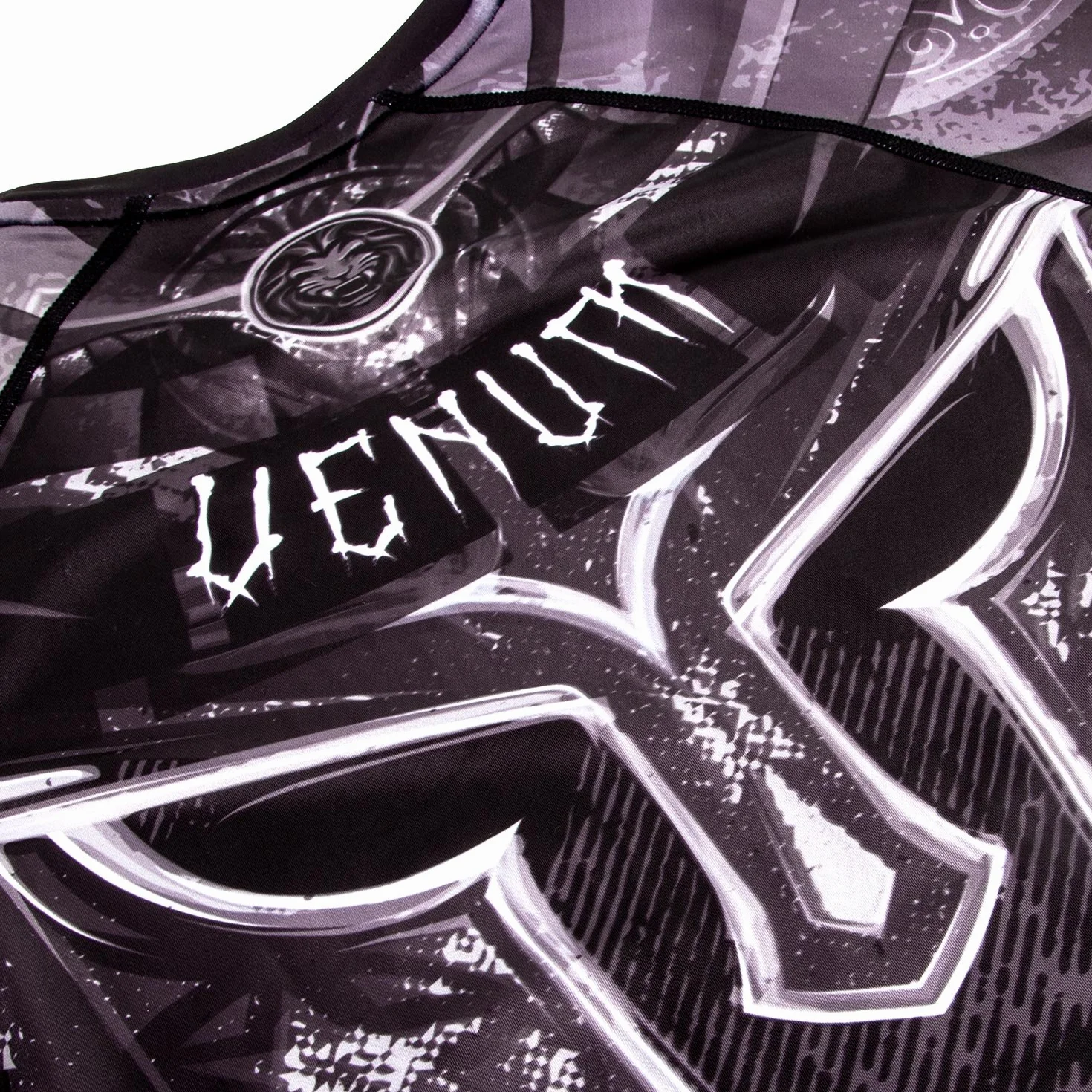 Venum Gladiator 3.0 - Rashguard de Mangas Cortas Hombre