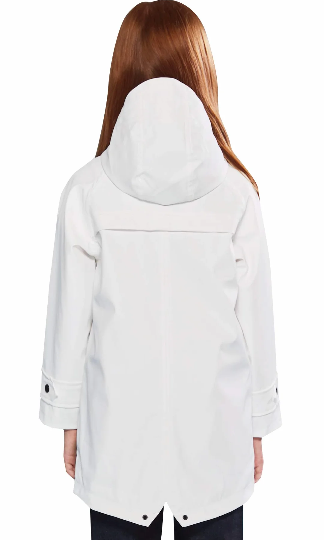 SOLOCOTE Chubasquero para Niños con Capucha Mochila Forrada de Goma para Niñas y Niños Impermeable y Resistente al Viento