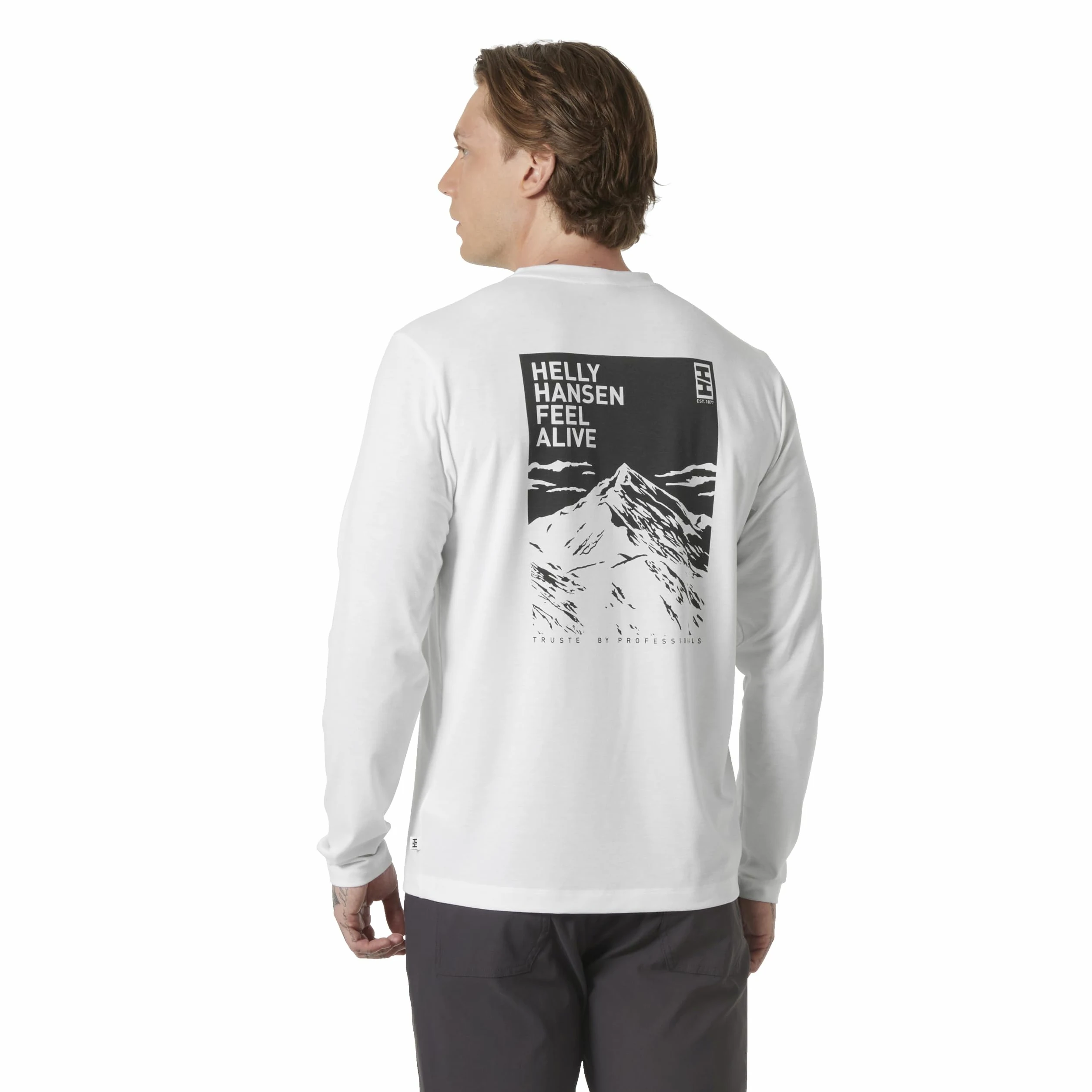 Helly Hansen Skog Graphic LS tee Camiseta Hombre