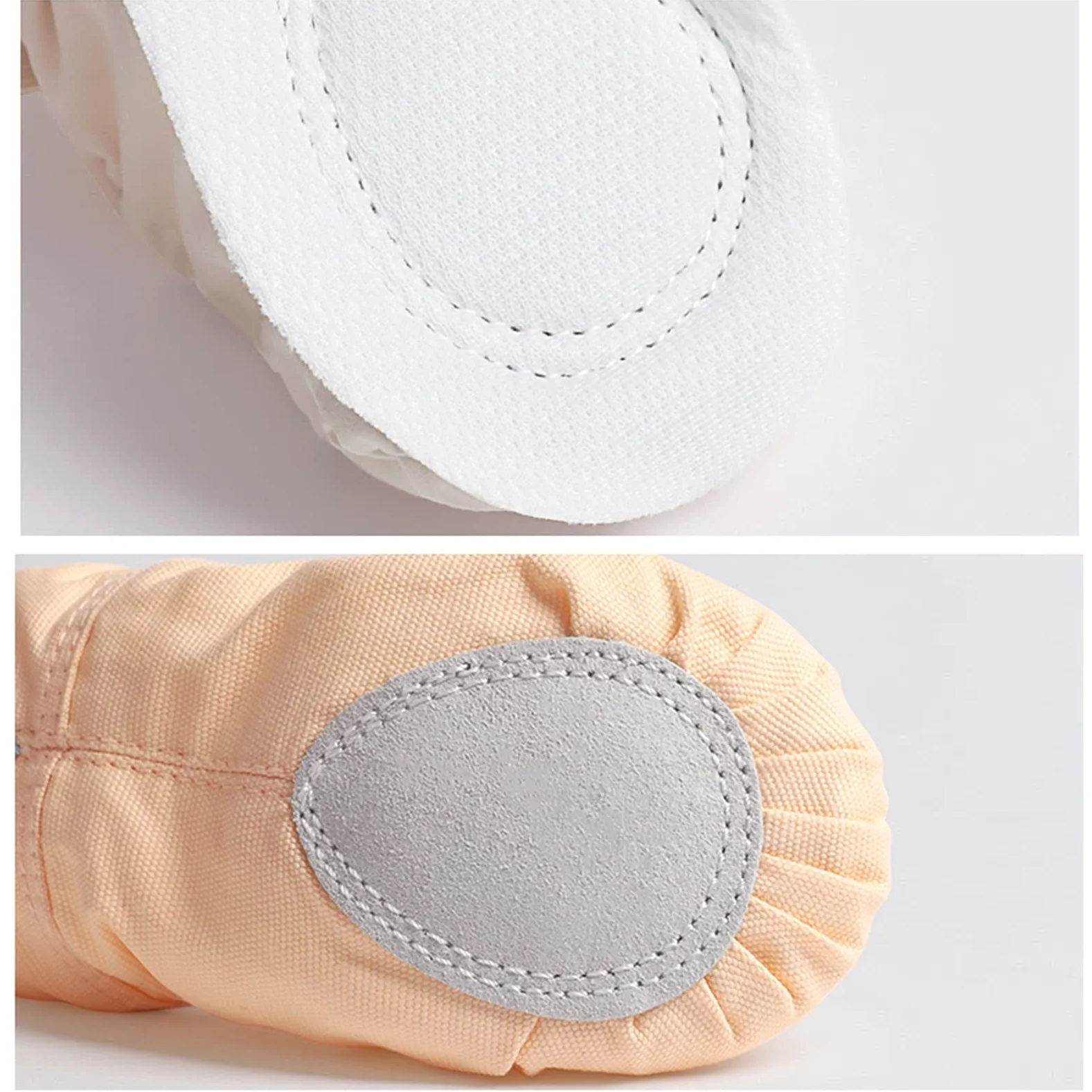 Bailarina Zapatos 3 Pares de niñas Ballet Zapatos Lienzo Suave Suela Ballet Baile Zapatillas niños práctica Bailarina Zapatos Mujer Danza Zapatos