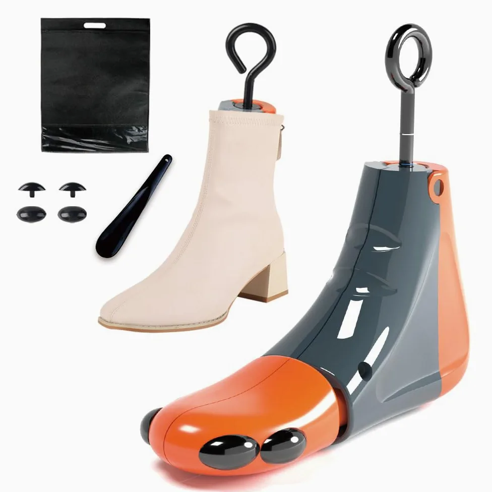 Estirador de zapatos para hombres y mujeres, ancho ajustable, expansor de zapatos, pies anchos (1 unidad)