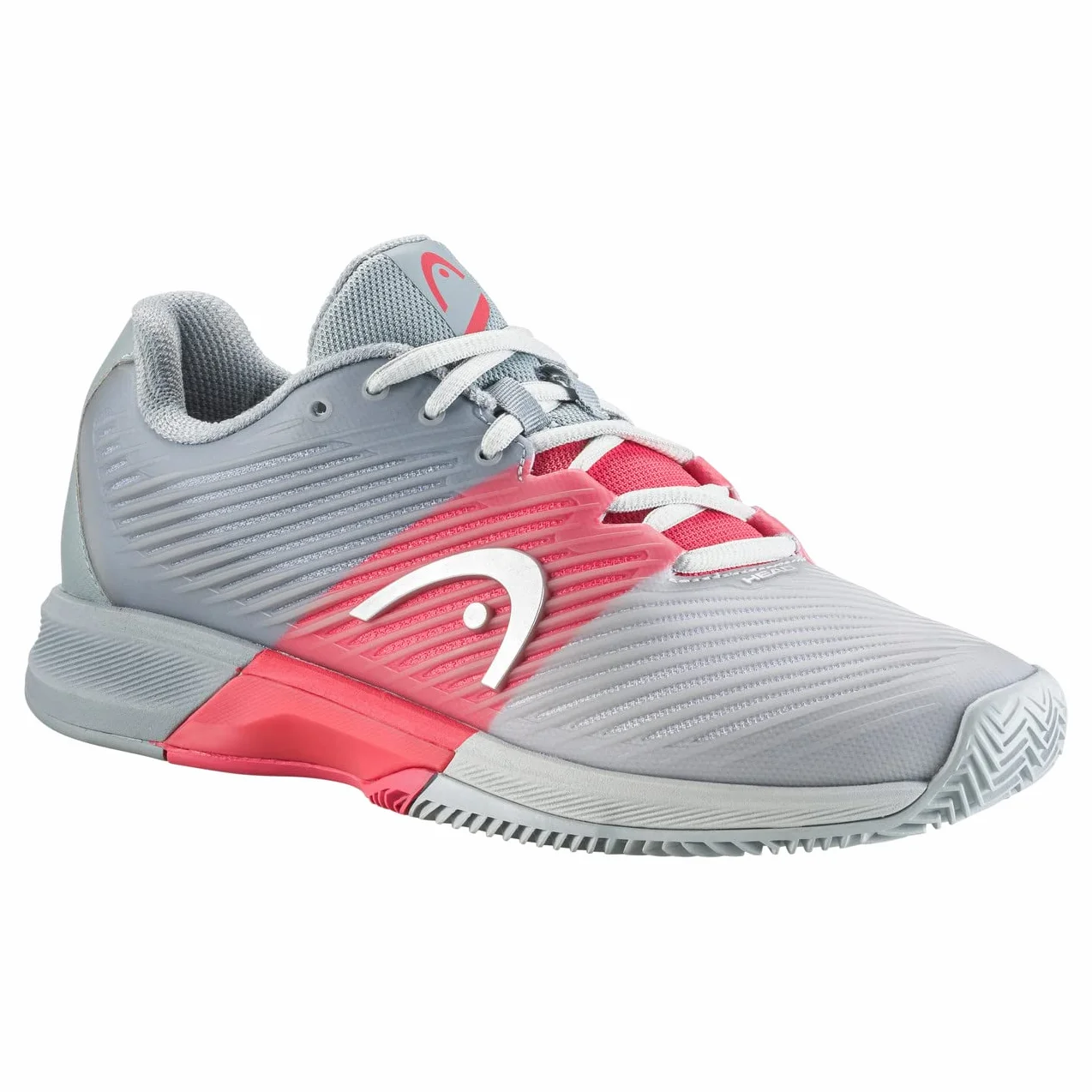 HEAD Revolt Pro 4 Clay Naranja Fluor Mujer Zapatillas