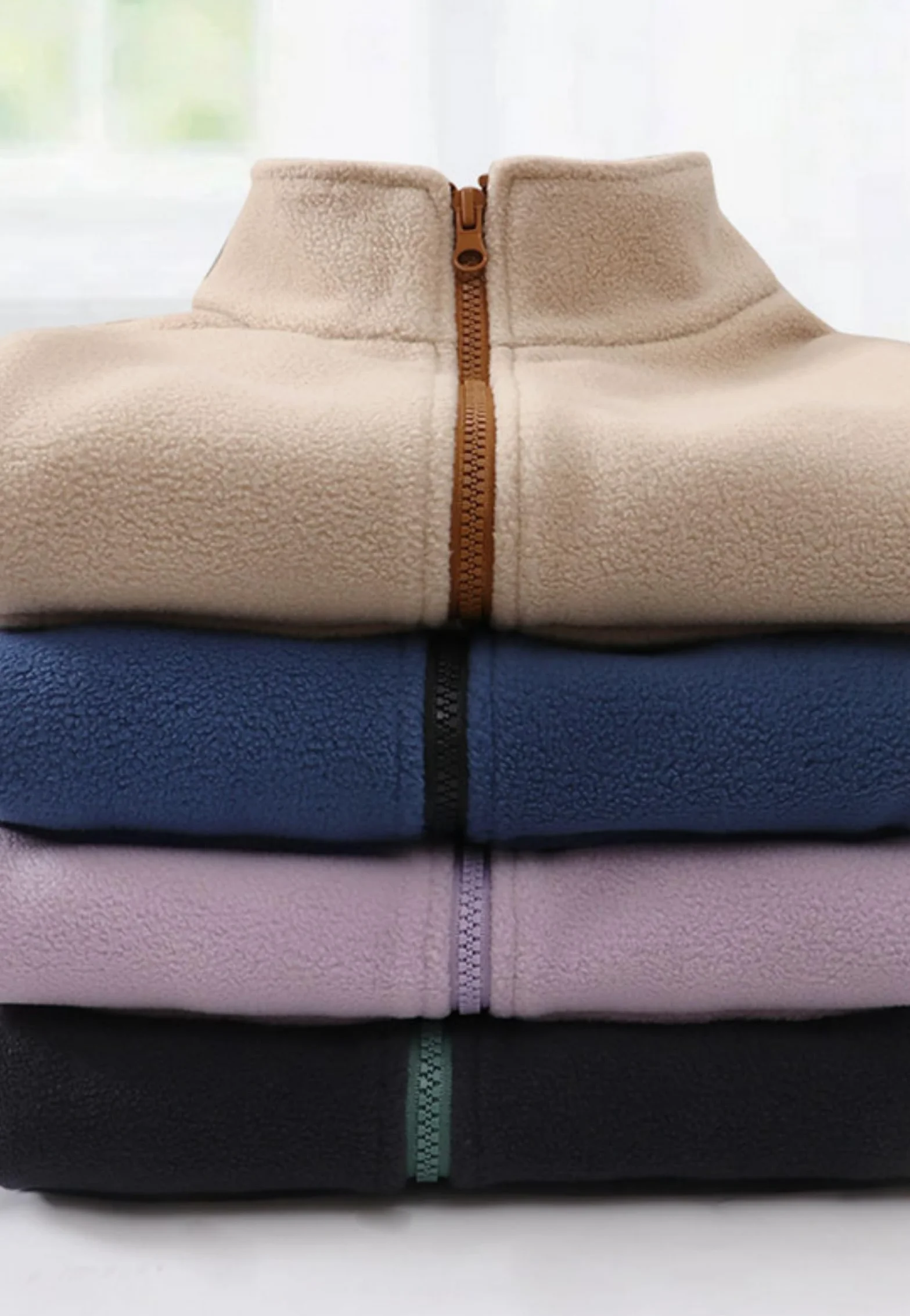 Cicilin Chaleco de forro polar unisex para niños chaqueta cálida de invierno