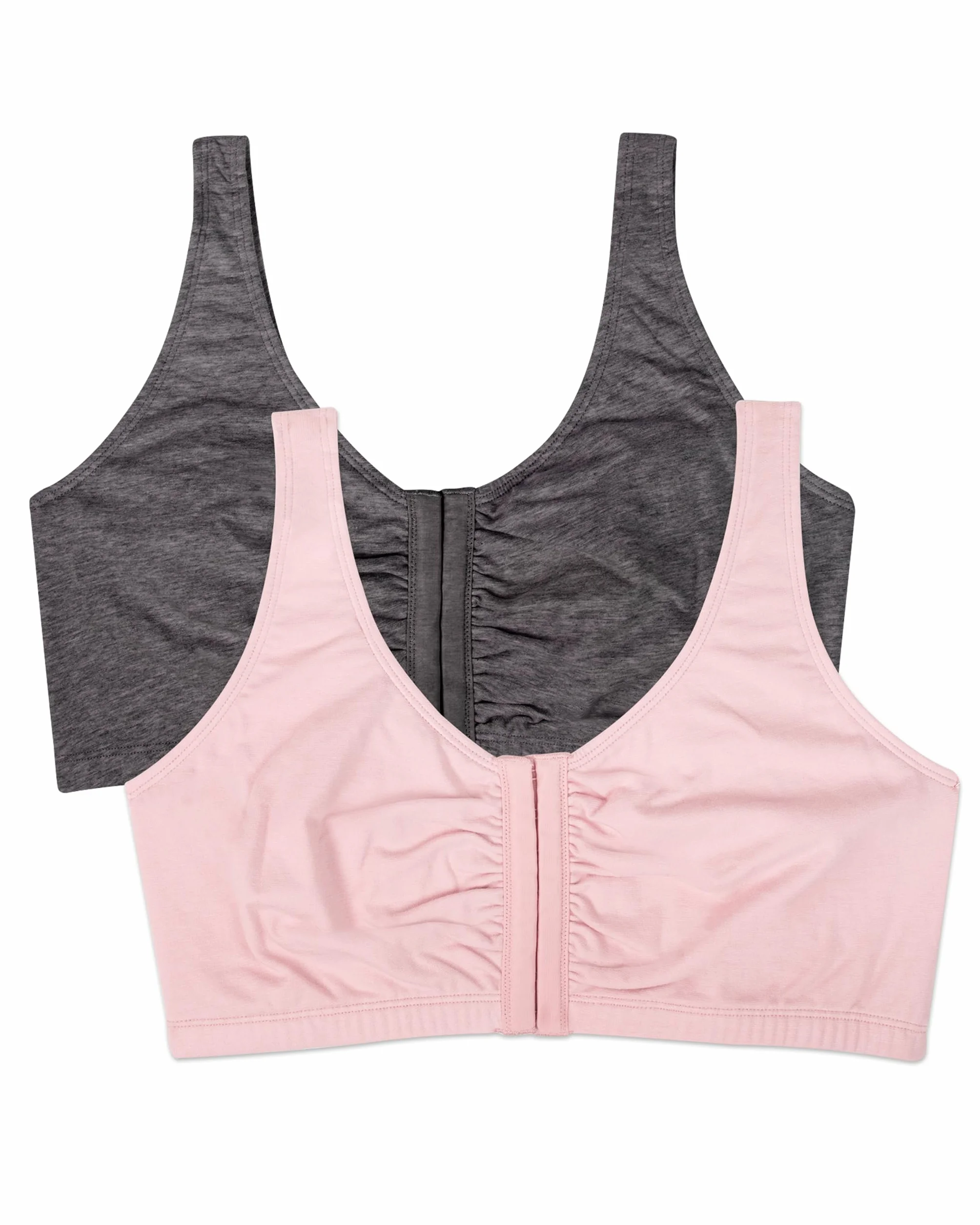 Fruit of the Loom Front Close Builtup Sports Bra Sujetador Deportivo Mujer (Pack de 1)
