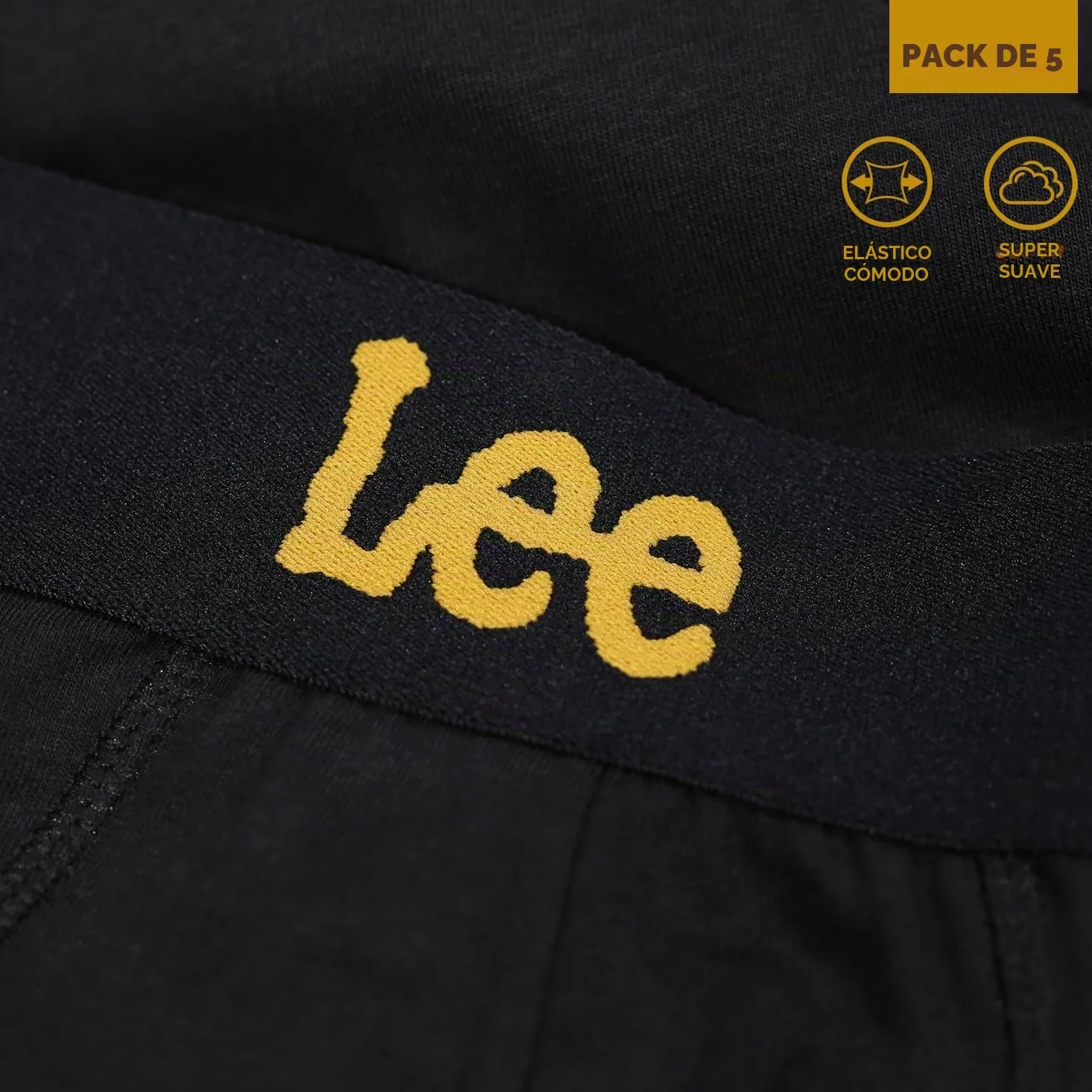 Lee Innes Bóxer Hombre (Pack de 5)