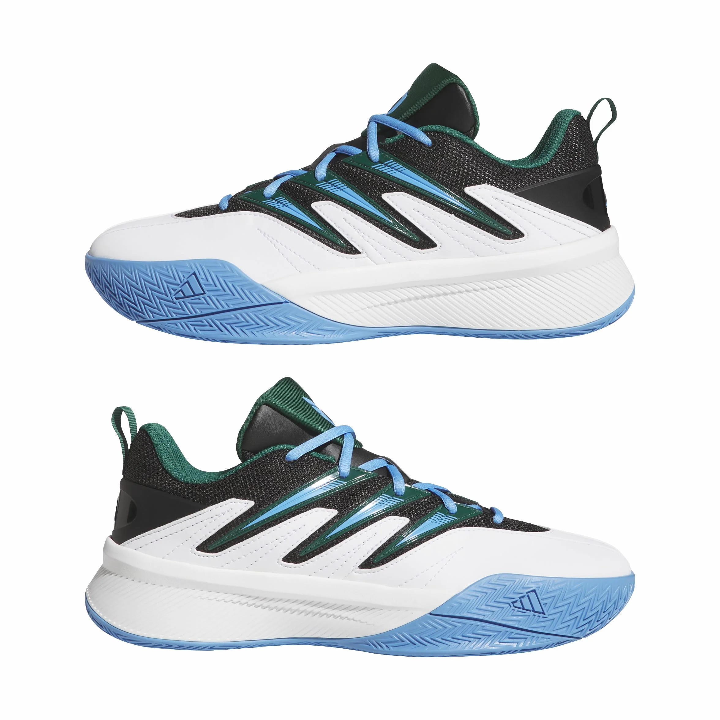 Buty adidas Dame Certified 3 FTWR White/Collegiate Green/Blue Burst 38 2/3 EU