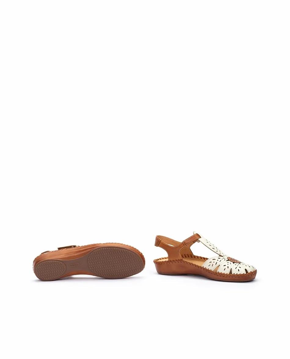 Pikolinos Zapatos semiabiertos en Cuero P. Vallarta Señora