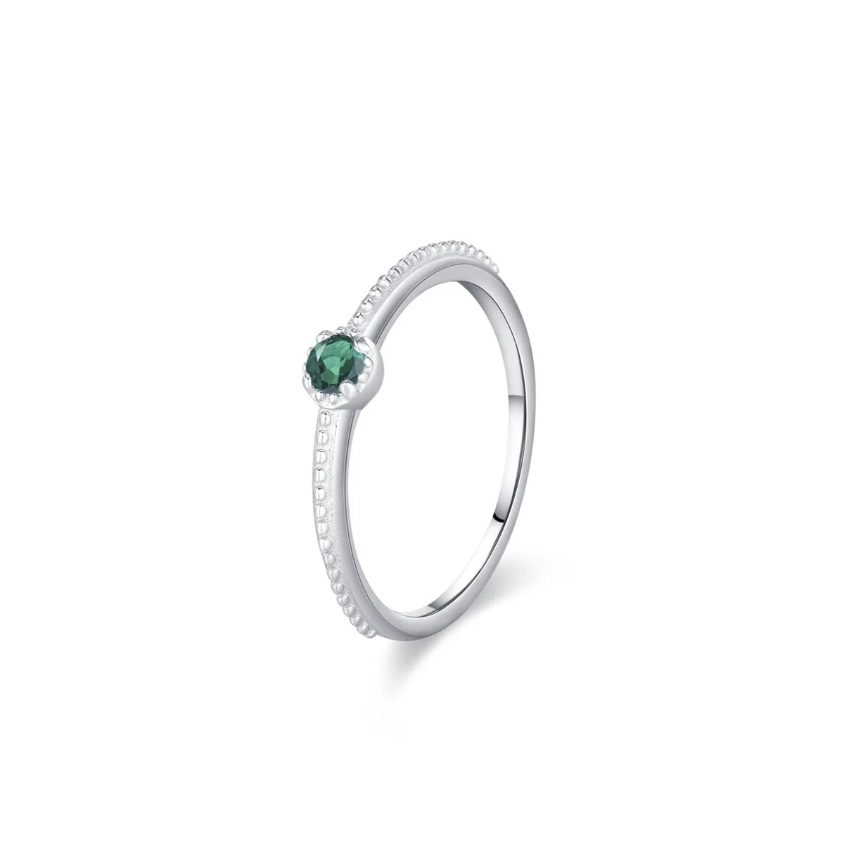Alianzas de boda de oro blanco de 9 K/14 K/18 K, joyas auténticas, anillo de boda clásico con topacio azul, banda de boda blanco y oro Au 375/585/750, talla 47-65