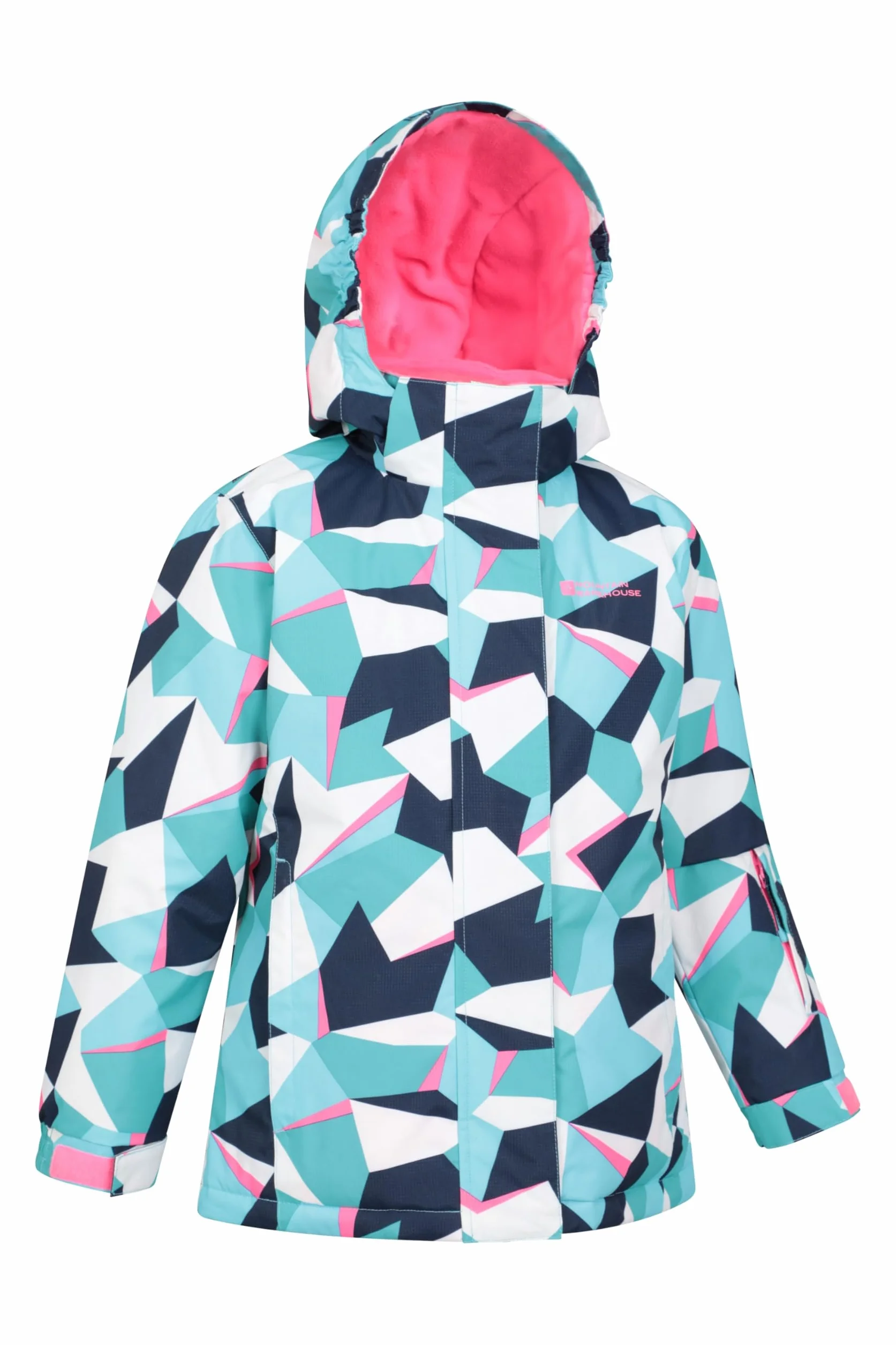 Mountain Warehouse Conjunto de esquí con Chaqueta y Pantalones para niños - A Prueba de Nieve, Bolsillos Delanteros, Forro Polar y faldón paranieves - para Snowboard, Invierno