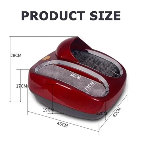 Limpiador automático de zapatos: dispositivo de limpieza inteligente para uso doméstico, no necesita cubiertas de zapatos