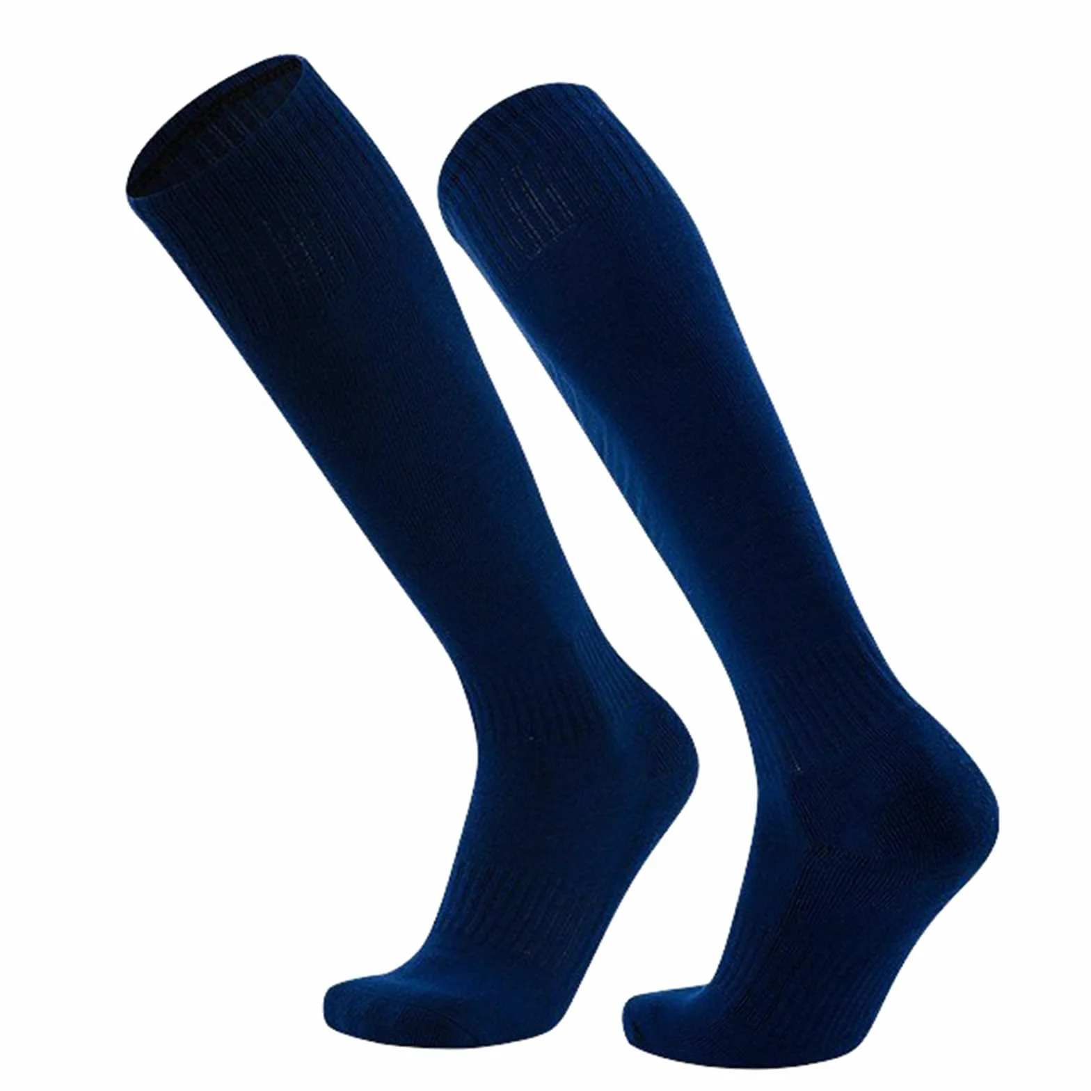 Medias para mujer, calcetines de fútbol para mujeres, hombres, niños y niñas, calcetines de béisbol, prácticos, color sólido, calcetines atléticos, hasta las rodillas