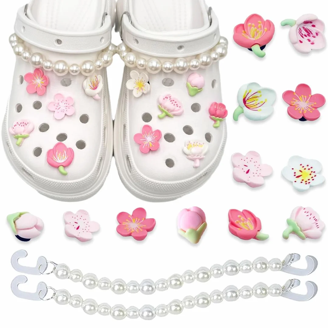 Adornos de Zapatos,12 piezas Bonitos Encantos de Colores Bonitos Adornos de Sandalias de Zueco, de PVC, Accesorios Lindos de Bricolaje, Regalos cumpleaños niños