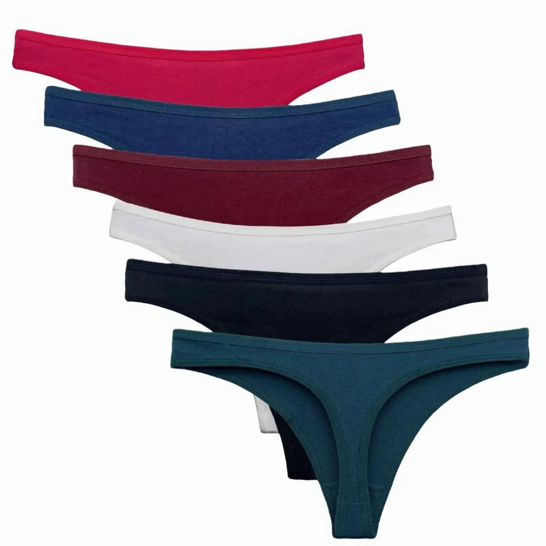5 PC/Set Bragas Tanga en Tanga para Mujer Ropa Interior Femenina Lencería para Mujer(Rojo A,as4,Alpha,x_l,Regular,Regular)