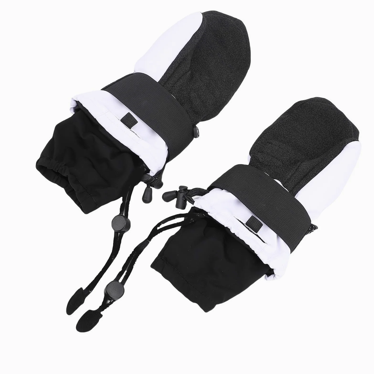 YUYTE Mitones de esquí con Protección de Muñeca, Diseño de Cinco Dedos para