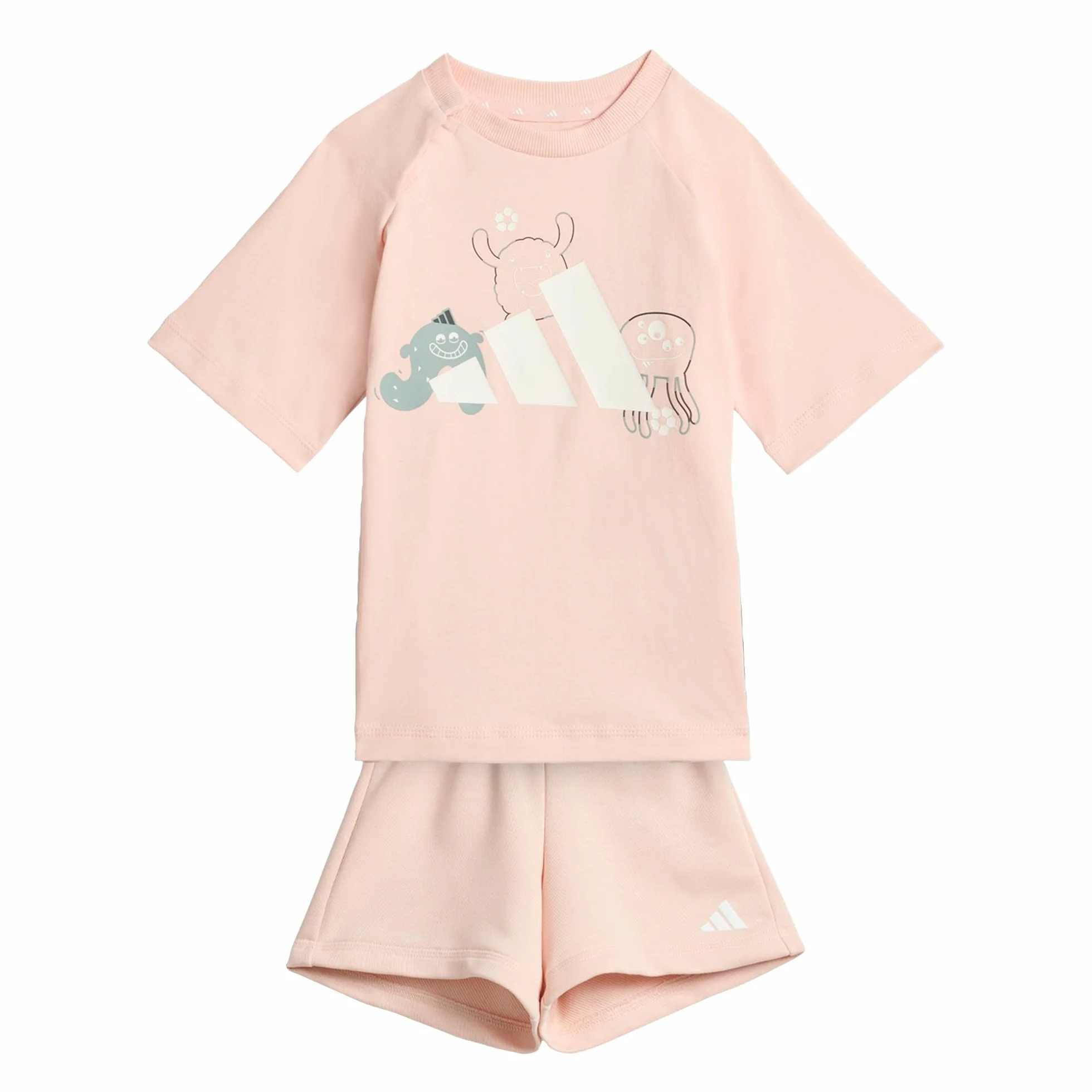 adidas Unisex Kids' CONJUNTO CON CAMISETA TIRO_NSTER