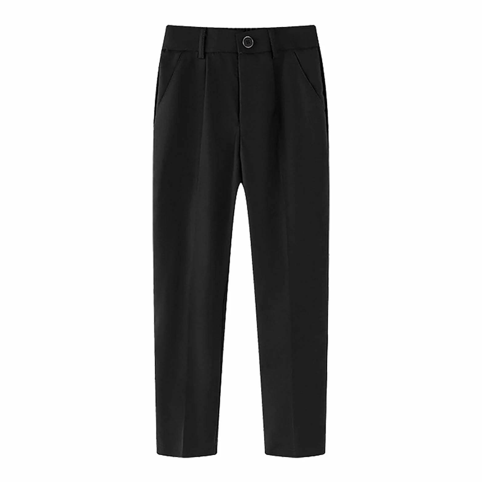 Pantalones de vestir para niños, cintura ajustable, talla 5