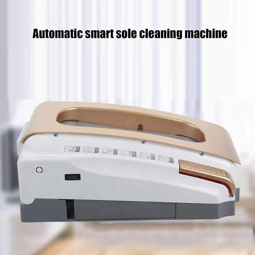 Máquina De Limpieza De Calzado Eléctrico/Liquidación De 12V De Arranque Automático De Agua con Sensor Infrarrojo, Botas Inteligentes/Tacones De Agua Altas,Rojo