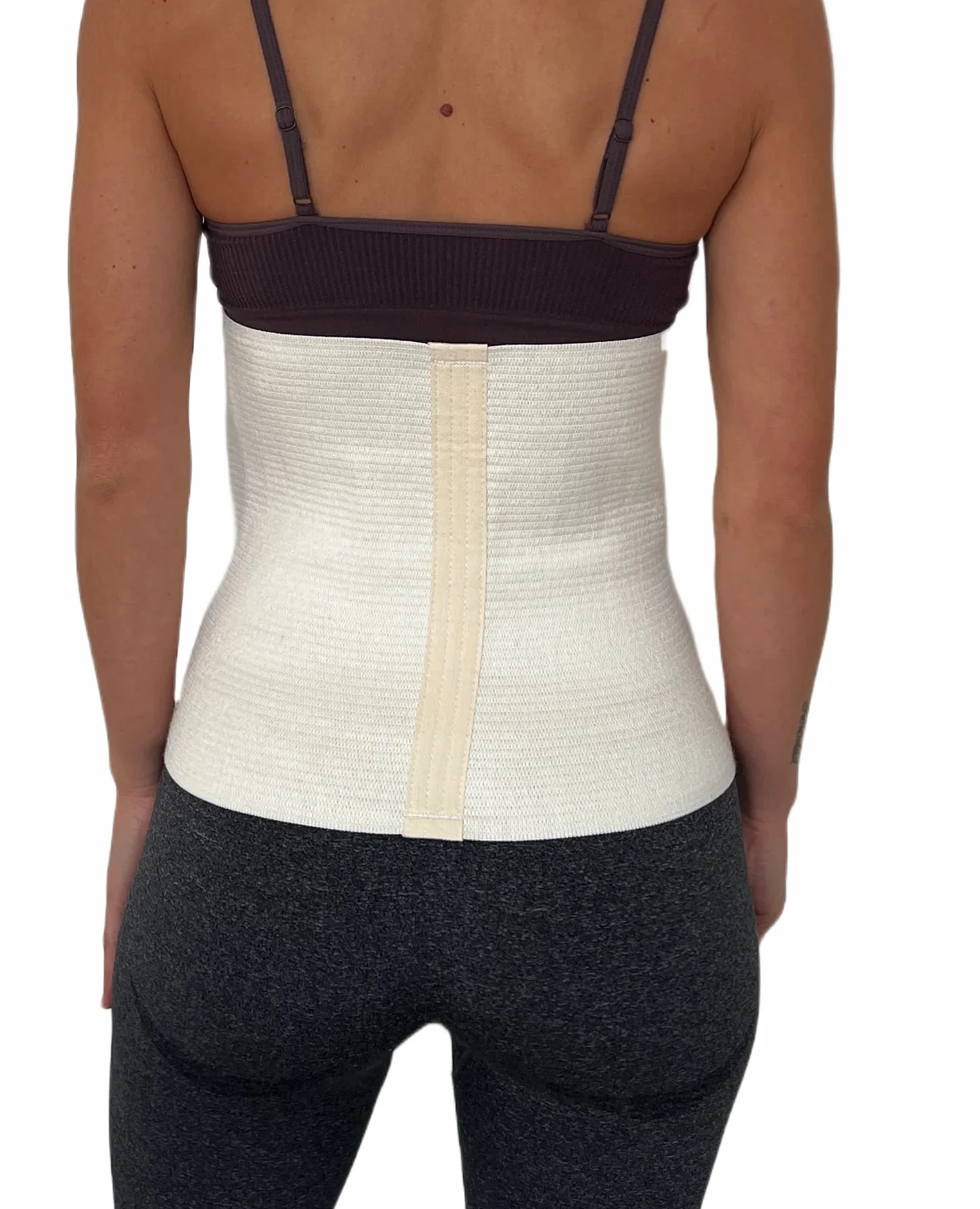 proslim T-active Merino Angora Wool Kidney Back Hip Waist Warmer for Men and Women, 87% Natural Materials, Creamy White, Perfect for Sports, Working or Walking