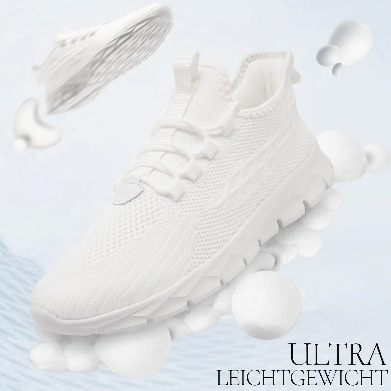 Zapatos Hombre Running Casual Zapatillas Deporte Sneakers Transpirables Gimnasio Caminar Fitness Correr