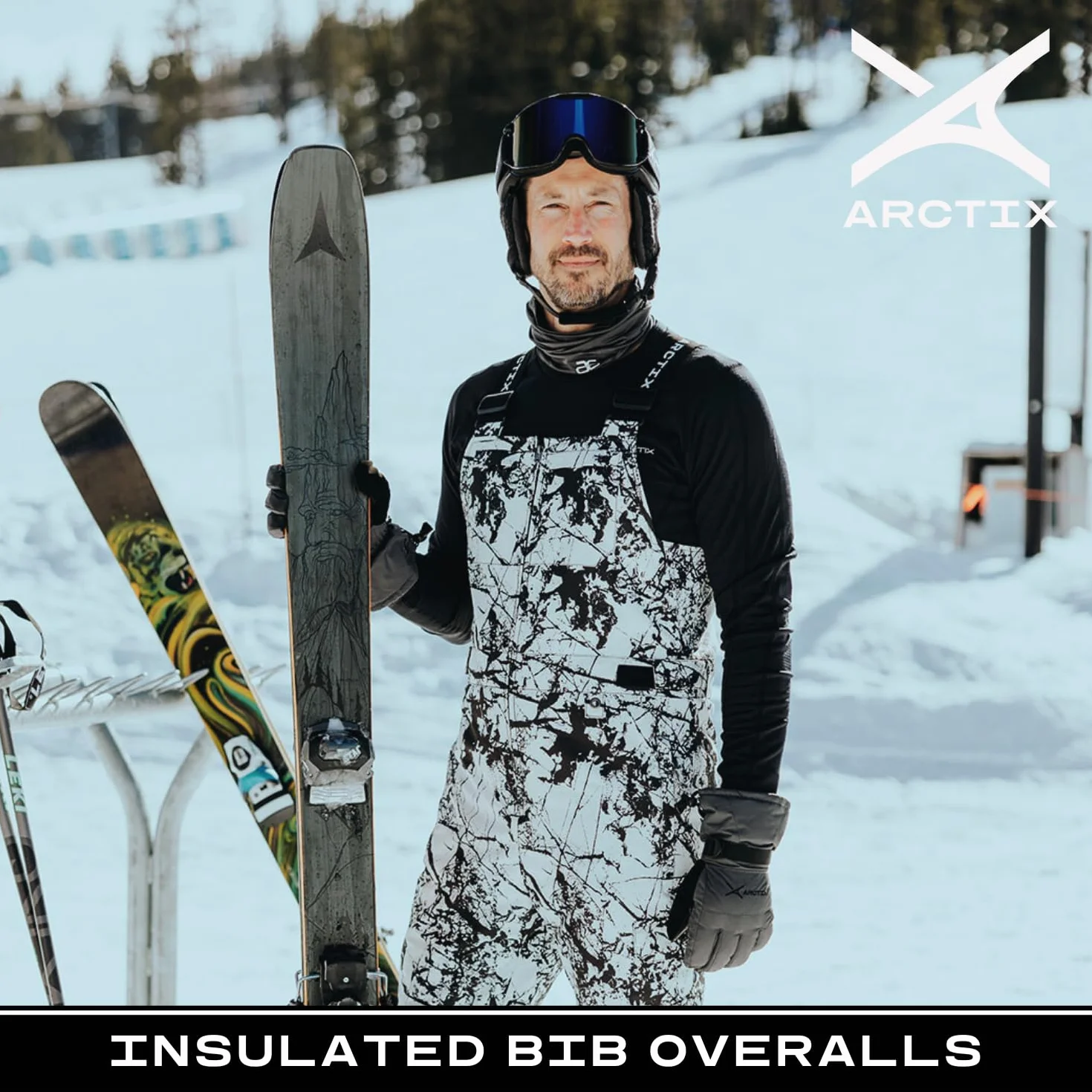 Arctix Snow Bibs Hombre Mono Básico Aislamiento Térmico