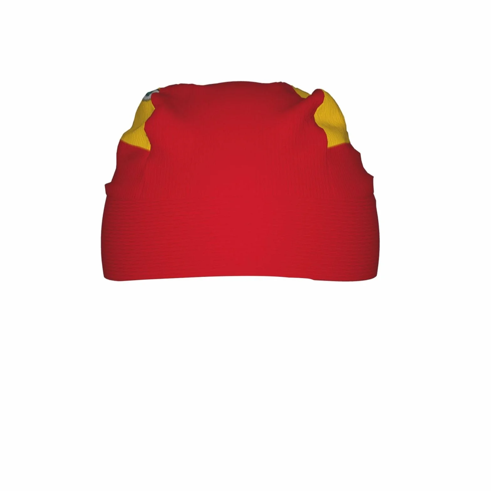 Gorra de ciclismo transpirable con bandera de España, banda para el sudor, secado rápido, negro