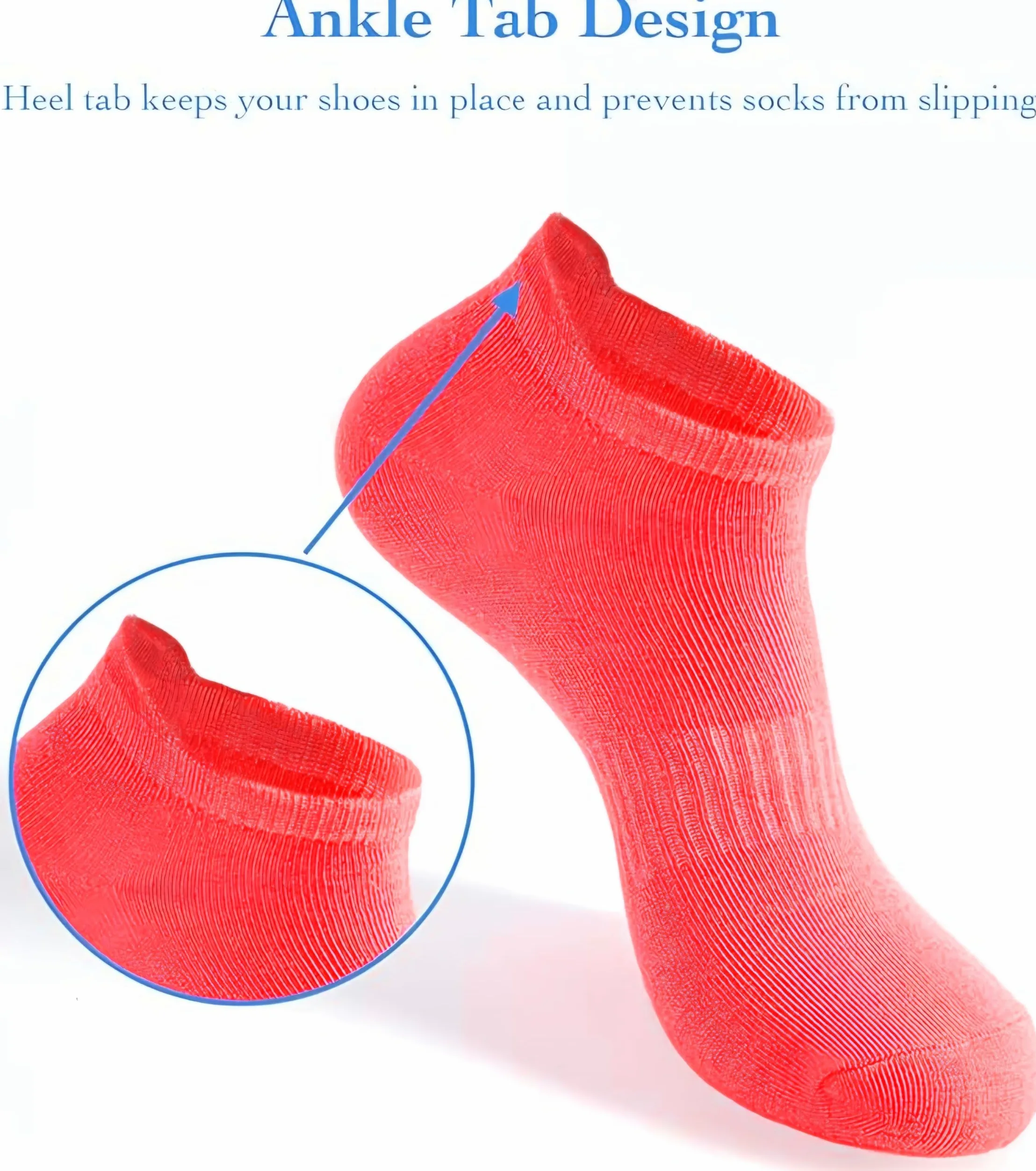 20 pares de calcetines de tobillo para mujer, calcetines de algodón invisibles para mujer, talla 9-11