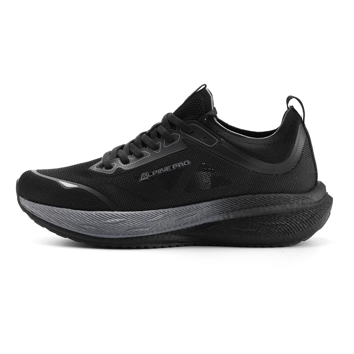 Alpine Pro NEGAD Zapatillas de correr para hombre, zapatillas deportivas para correr, correr, fitness, al aire libre, placa de carbono, puntera de poliuretano termoplástico, plantilla antibacteriana