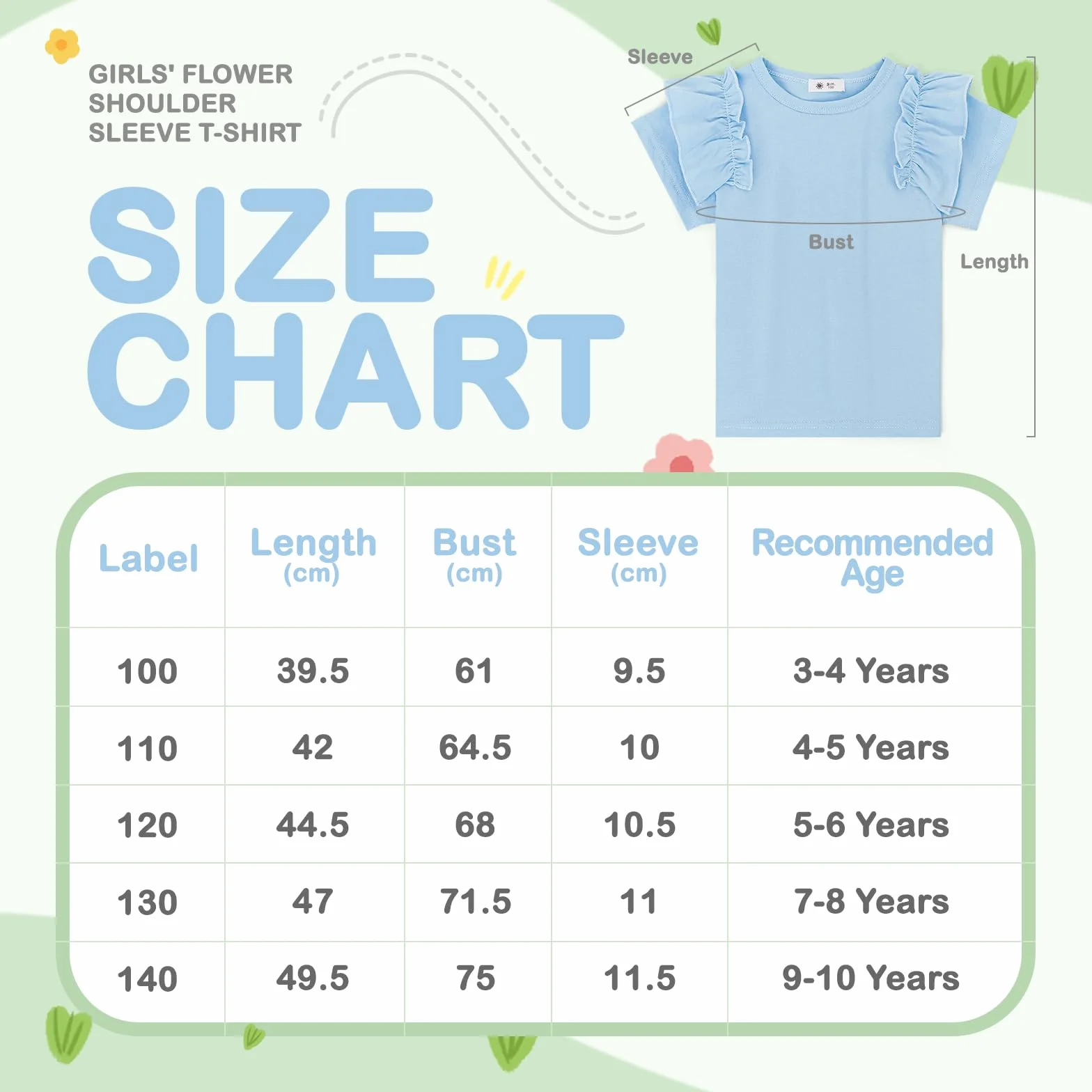 KAKU NANU Camiseta Niña Manga Corta Tops 3-10 Años Lisas Camiseta de Algodon Ropa Verano Niña Blanca Amarilla Rosa Lila Azul