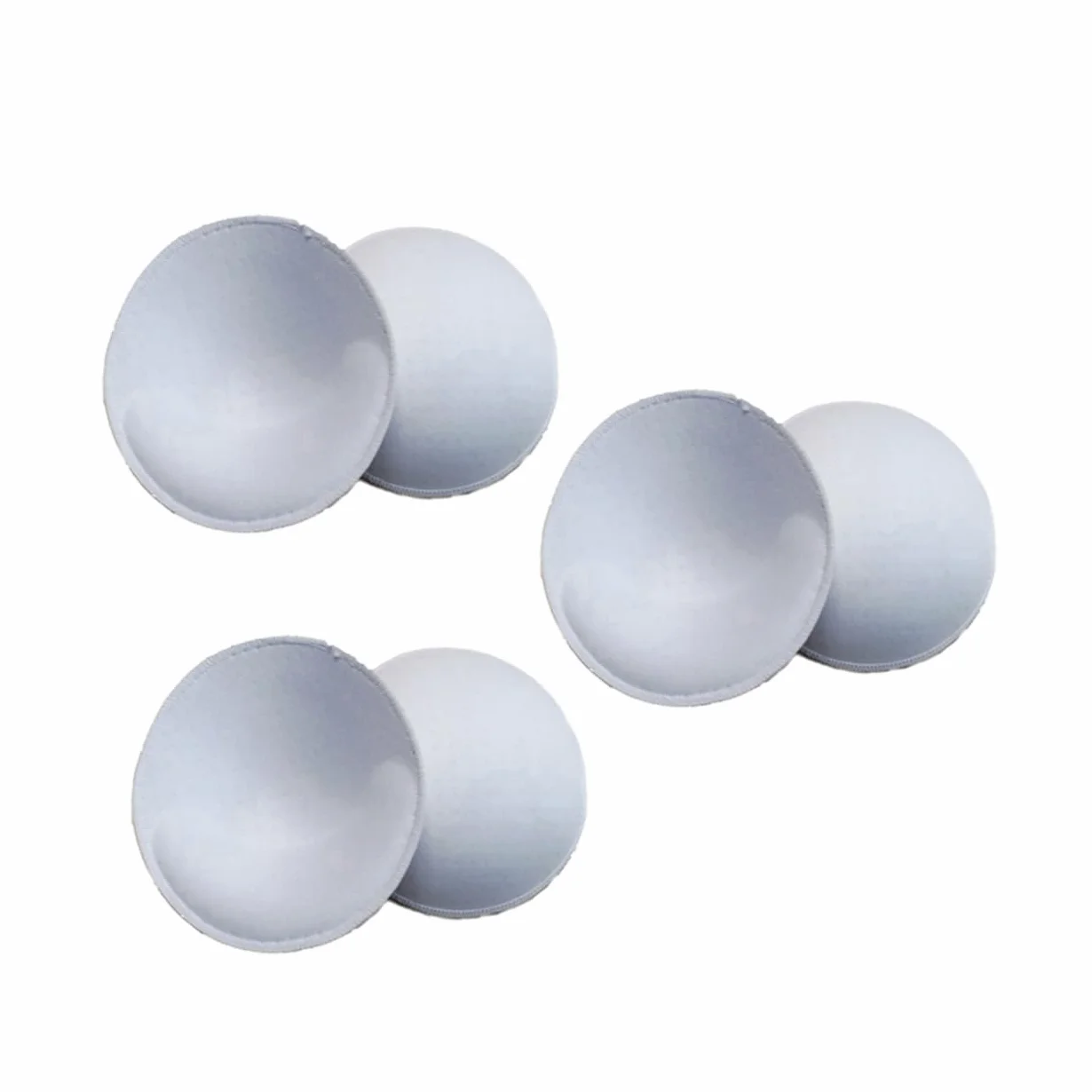 GALPADA 9 Pares inserciones de sujetador Almohadilla redonda para realzar los senos forros de sujetador traje de baño acolchado bikinis bañador biquinis almohadillas de sujetador