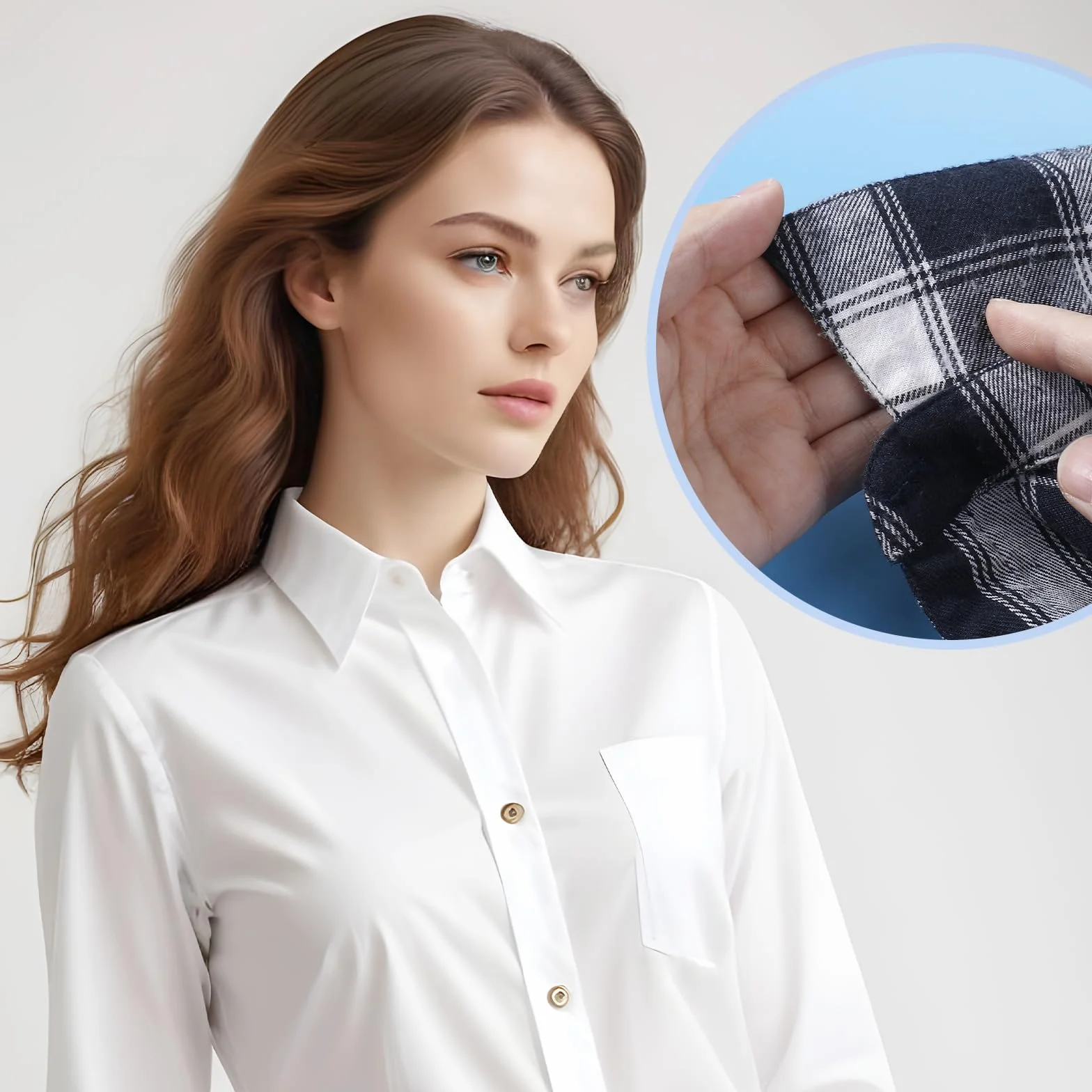 100 unidades de varillas para cuello de camisa, soporte para cuello de camisa, soporte de cuello de plástico, para camisas de hombre, camisa de hombre, pasador de cuello de PVC, pegatinas para hombre,