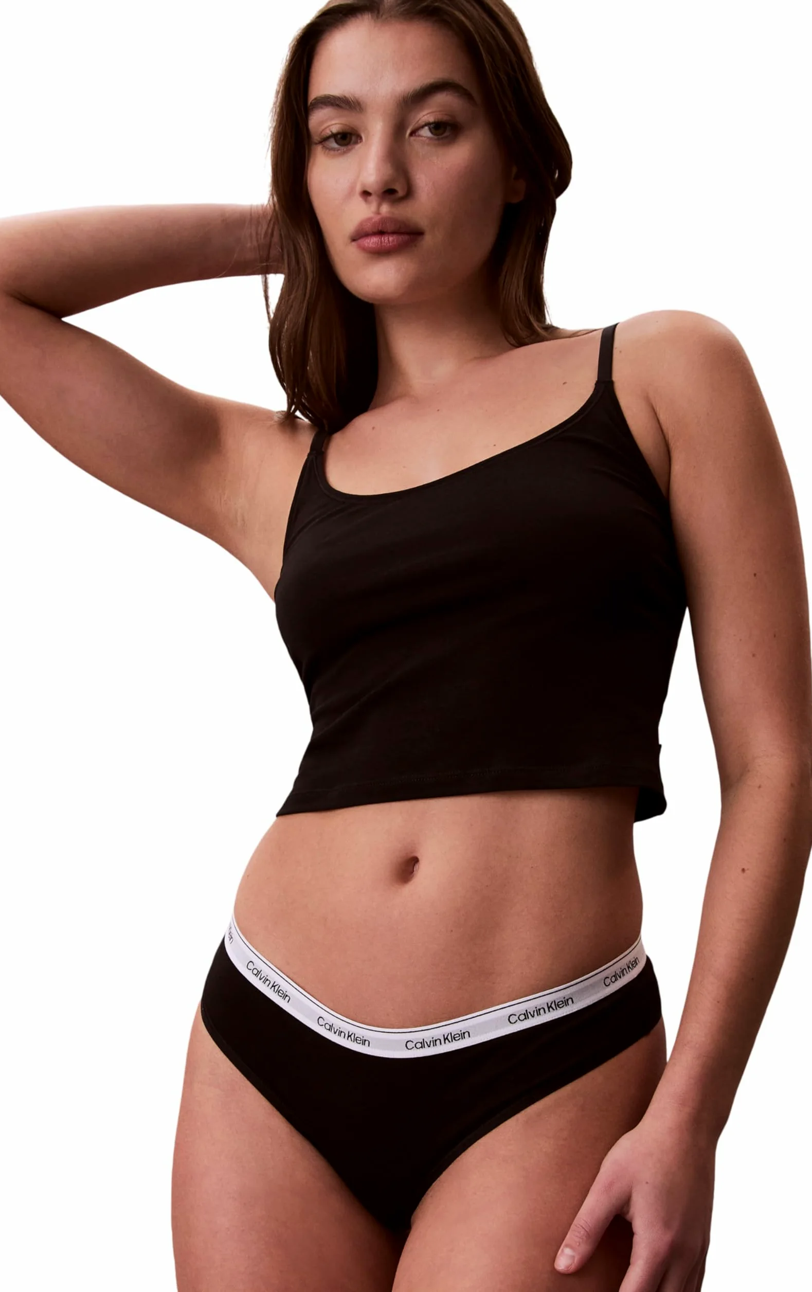 Calvin Klein Brazilian 3pk Lv00qd5396 Bikini Mujer (Pack de 3)