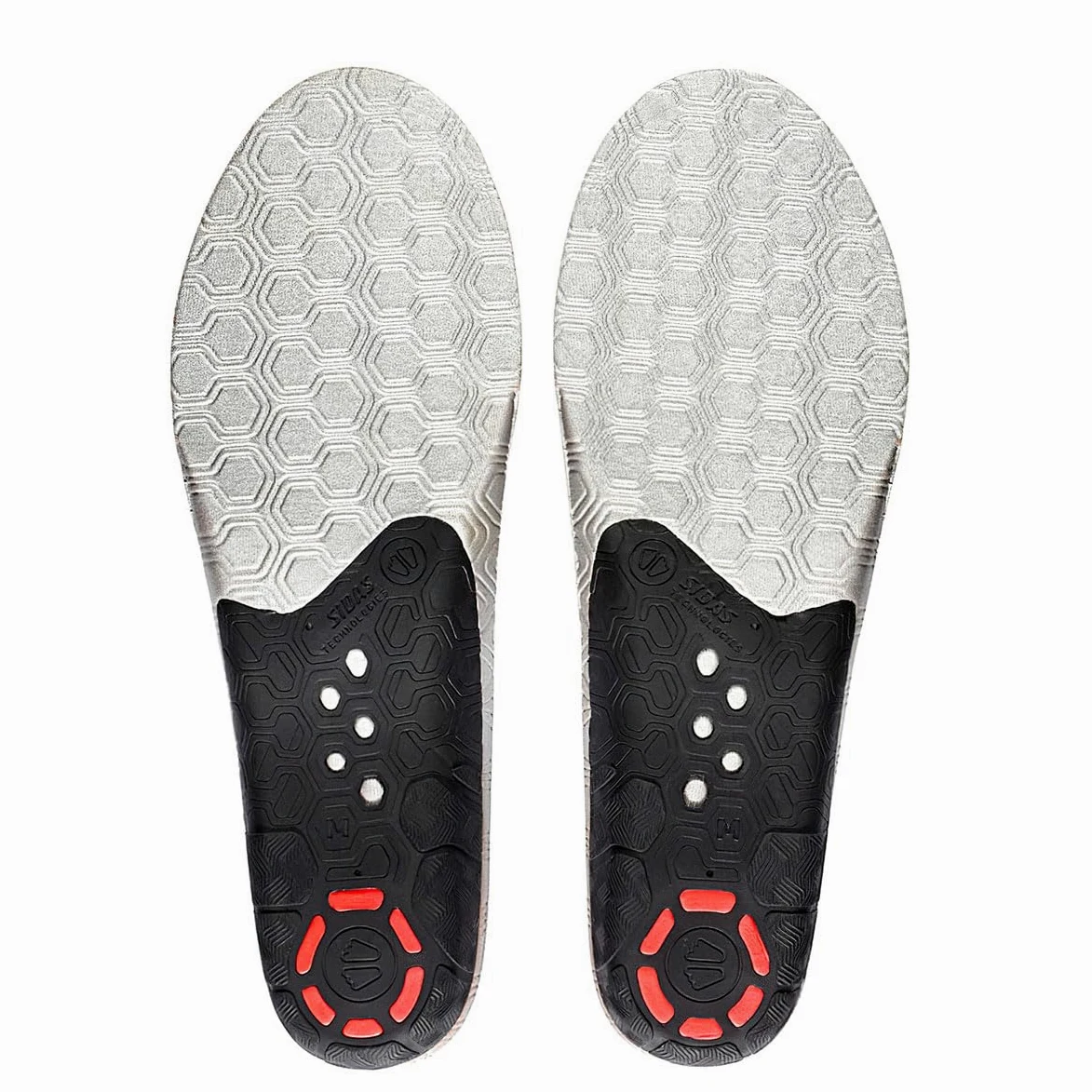 Plantillas aislantes para invierno, rendimiento 3D de invierno, estabilidad del pie para actividades de invierno, comodidad duradera y absorción de impactos (XL (44-45))