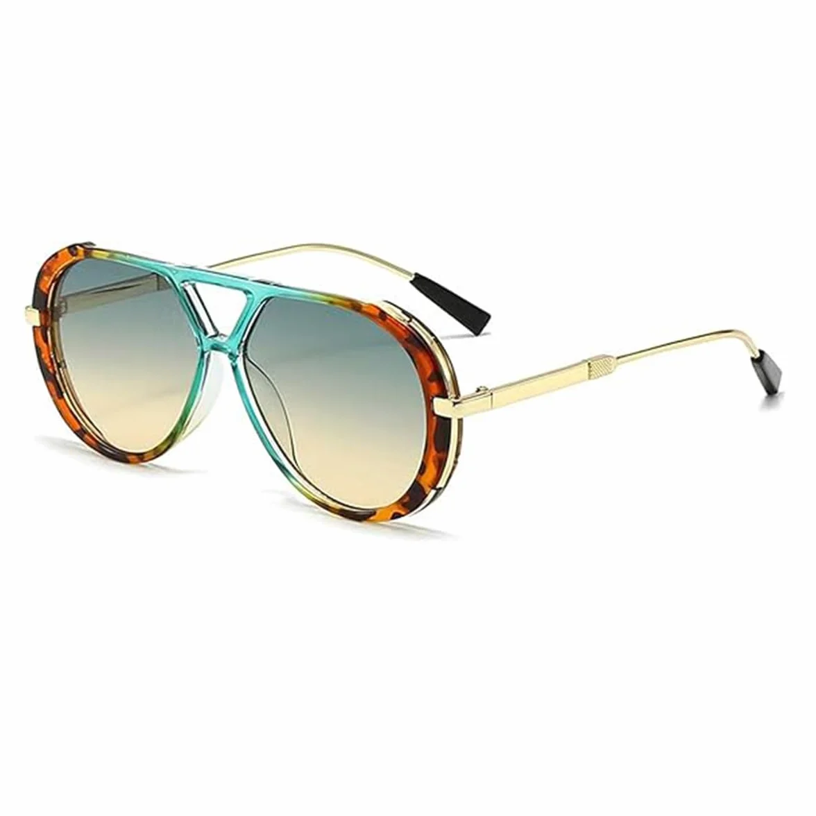 Gafas de sol de aviador Panther vintage unisex