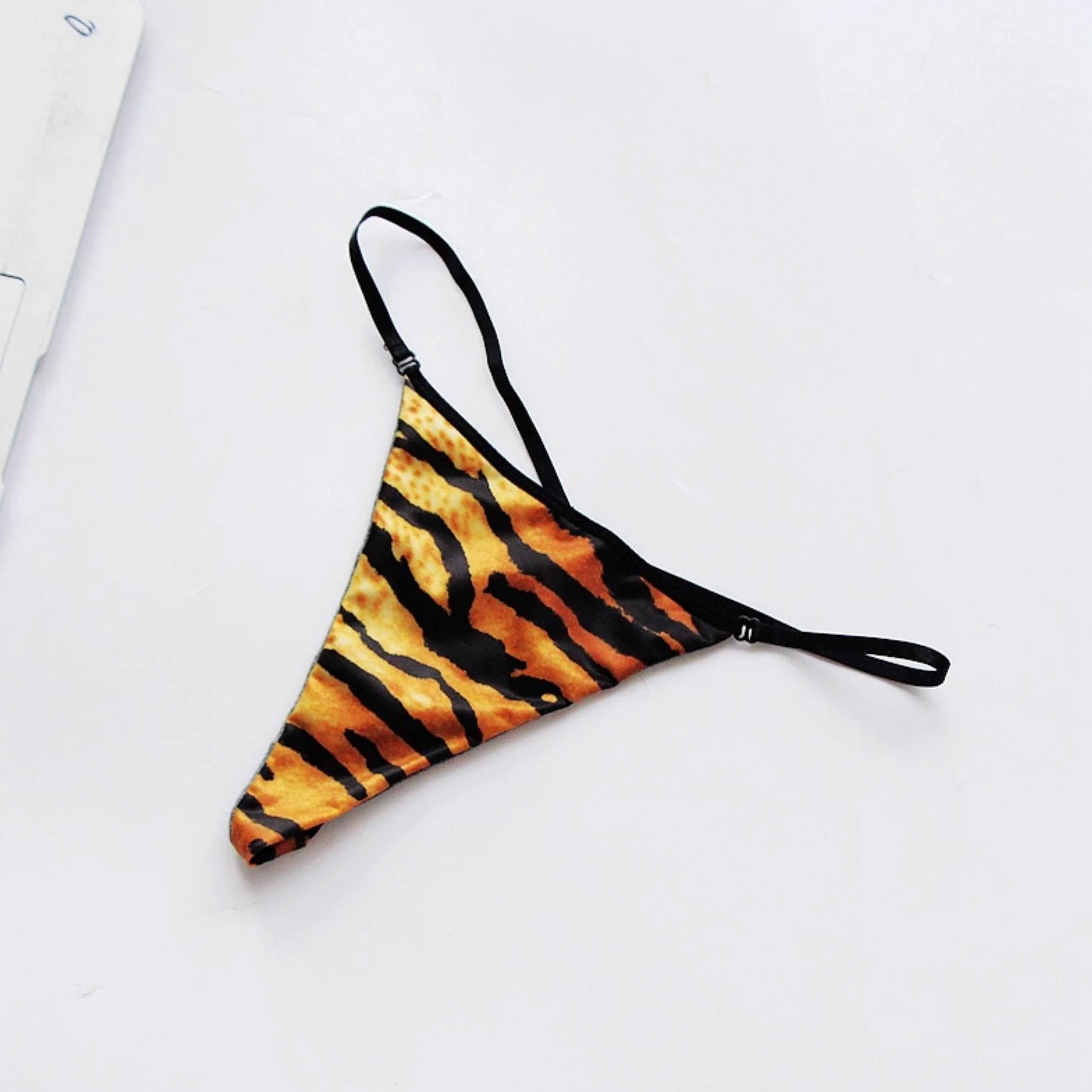 Sexy Women's tangingrina de Tallas de Tallas de Mujer Impresa Camo/Zebra/Leopard G-String Pink Women's Seamless Lingerie 20pcs
