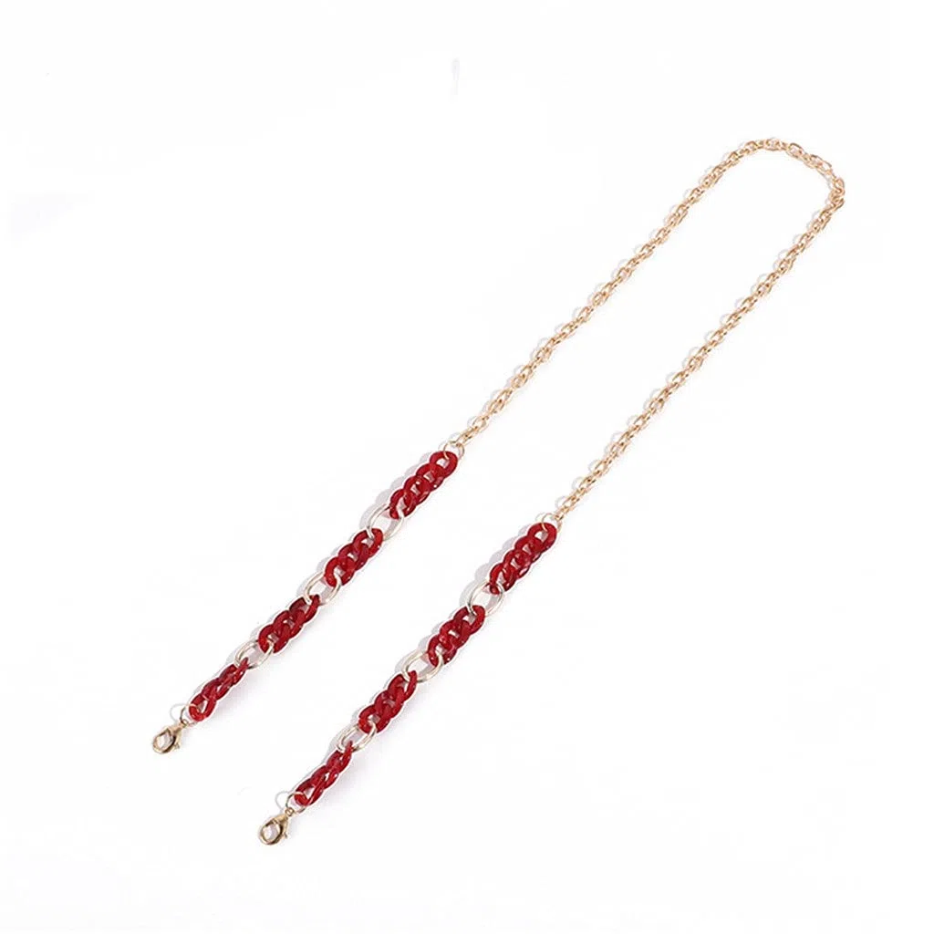 Cadena acrílica con Hebilla para Gafas, Correas de Gafas de Sol, Cordones para el Cuello, para Hombres y Mujeres, Soporte para Gafas (Color: B, tamaño, Longitud: 70 cm) (C, Longitud)