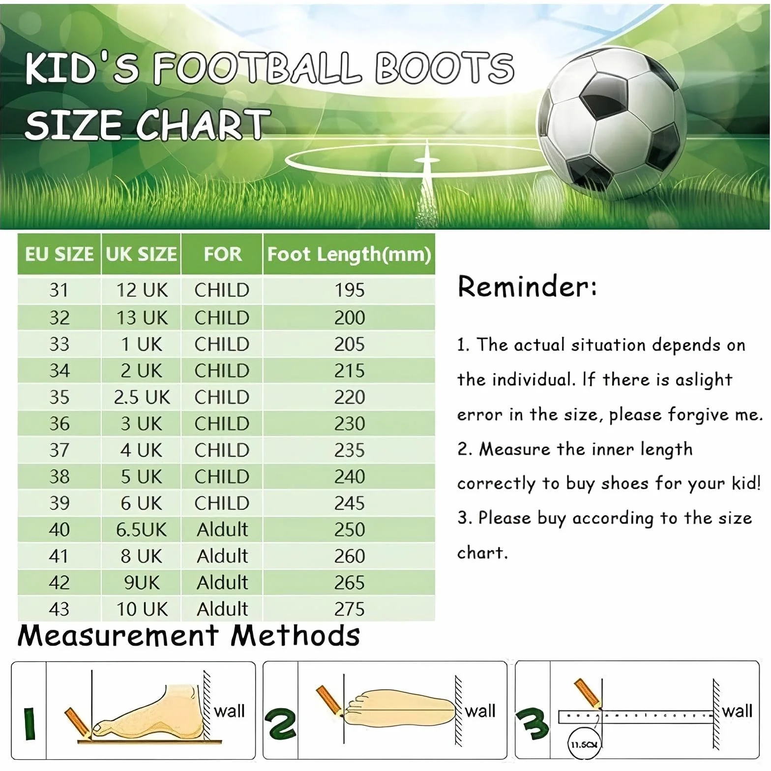 Zapatillas de fútbol para niña antideslizantes entrenamiento al aire libre