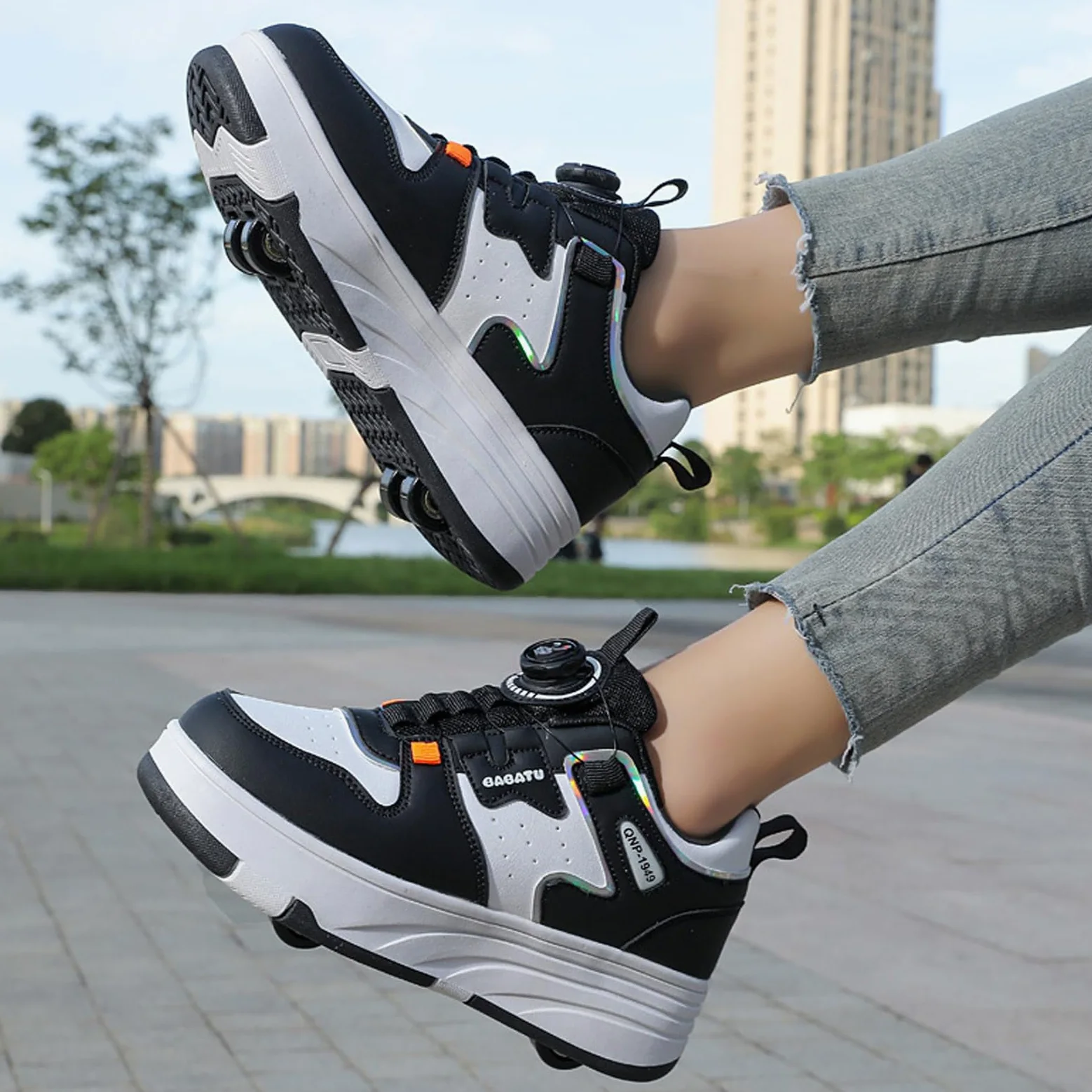 Zapatillas Deportivas con Ruedas para niños,Zapatos con Ruedas para niñas,Zapatillas con Ruedas,Zapatos con Ruedas Unisex niños,Retráctil,para Niños y Niña,para Pascua Cumpleaños,Navidad