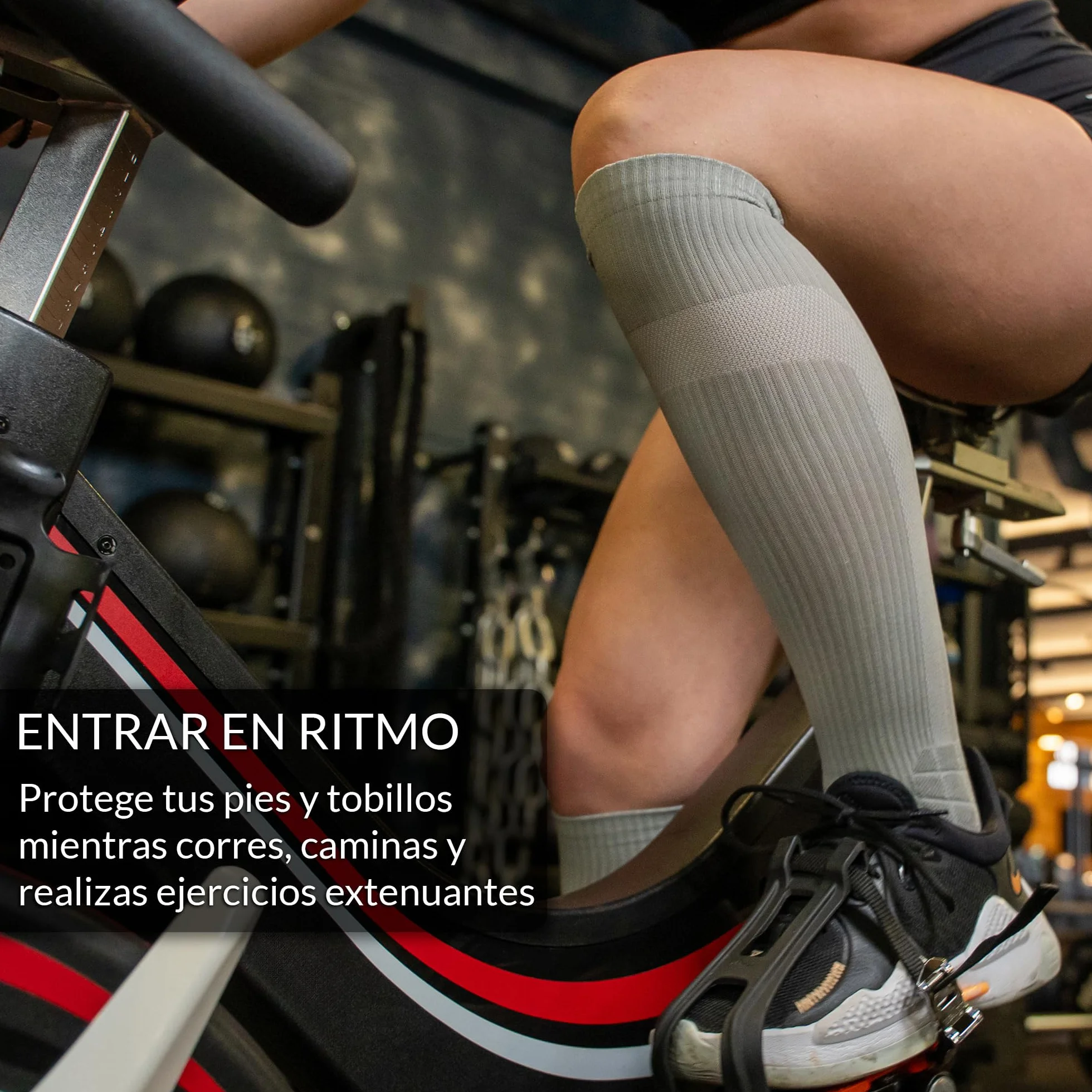 360 RELIEF Medias de Compresión Mujer y Hombre Calcetines Deportes Correr Viaje