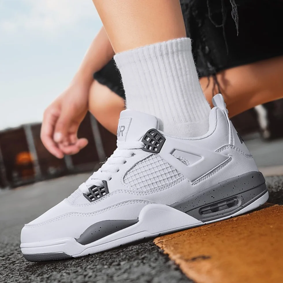Zapatillas de baloncesto retro Air 4 para hombre mujer niños