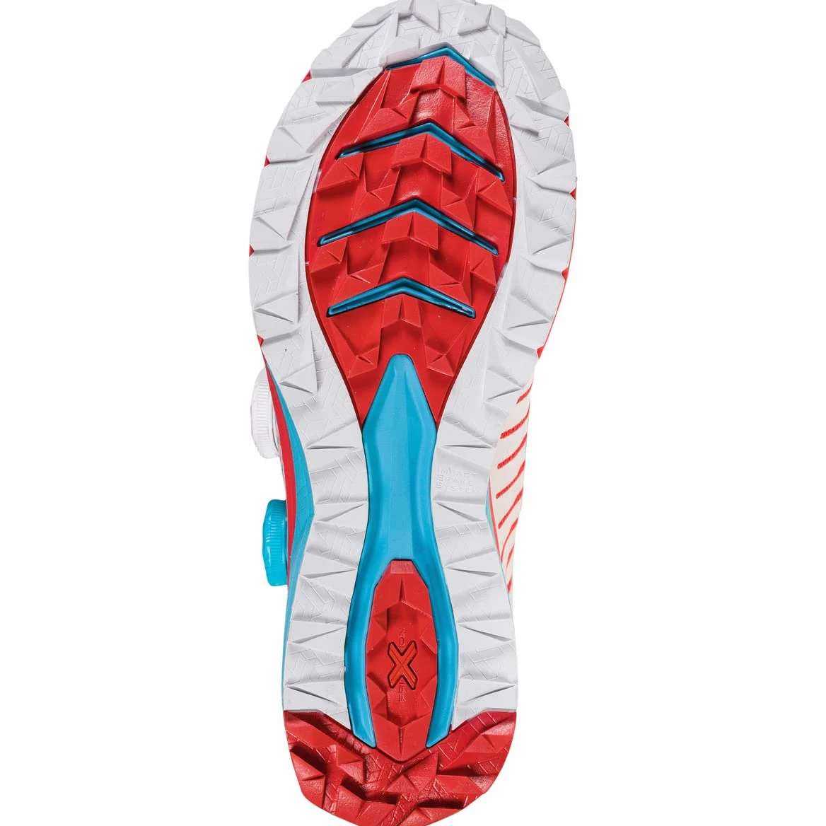 La Sportiva Jackal II Boa Woman White/Hibiscus, Zapatillas de Trail Running Mujer
