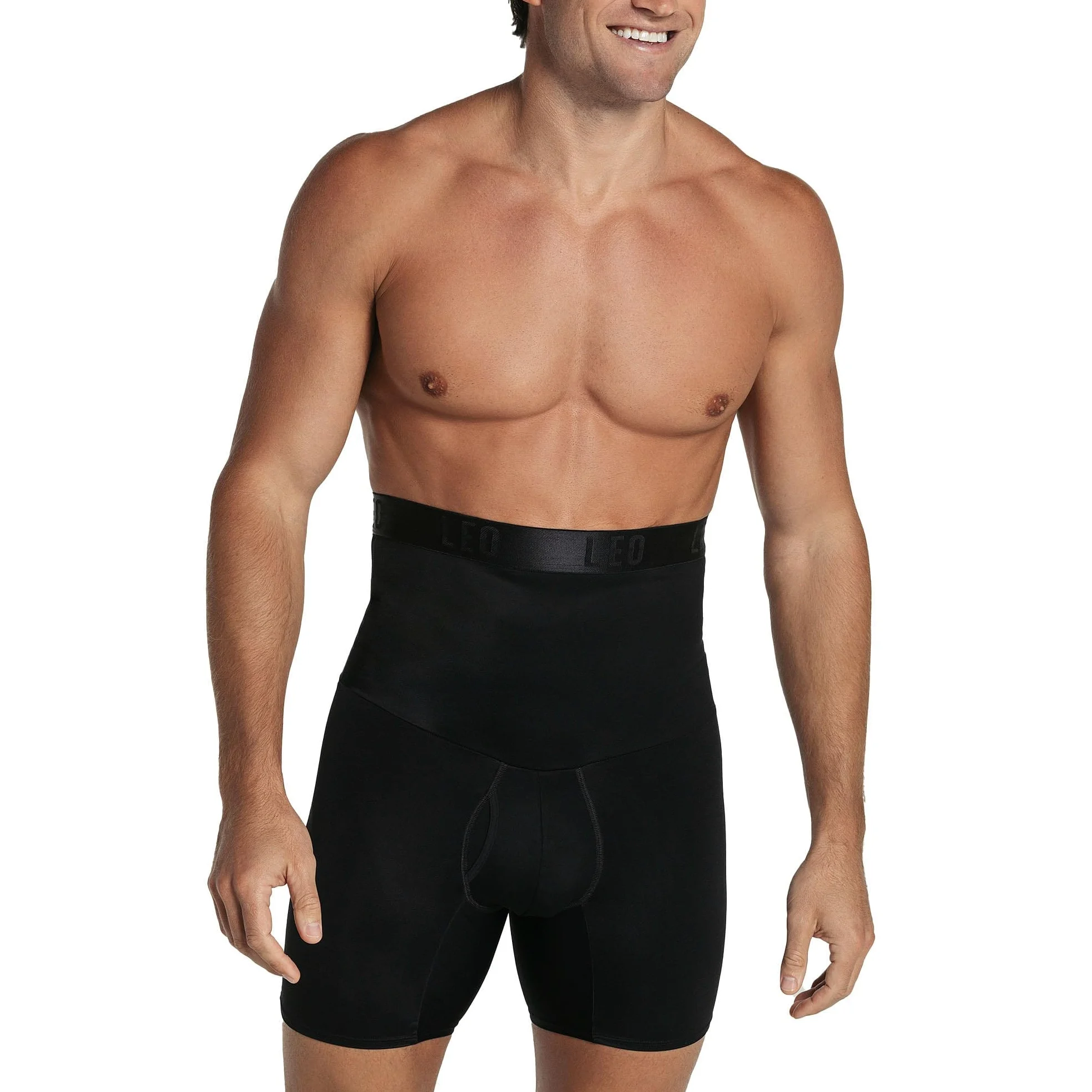 Boxer Faja Reductor Abdomen - Cintura Alta Corrector de Postura para Hombre